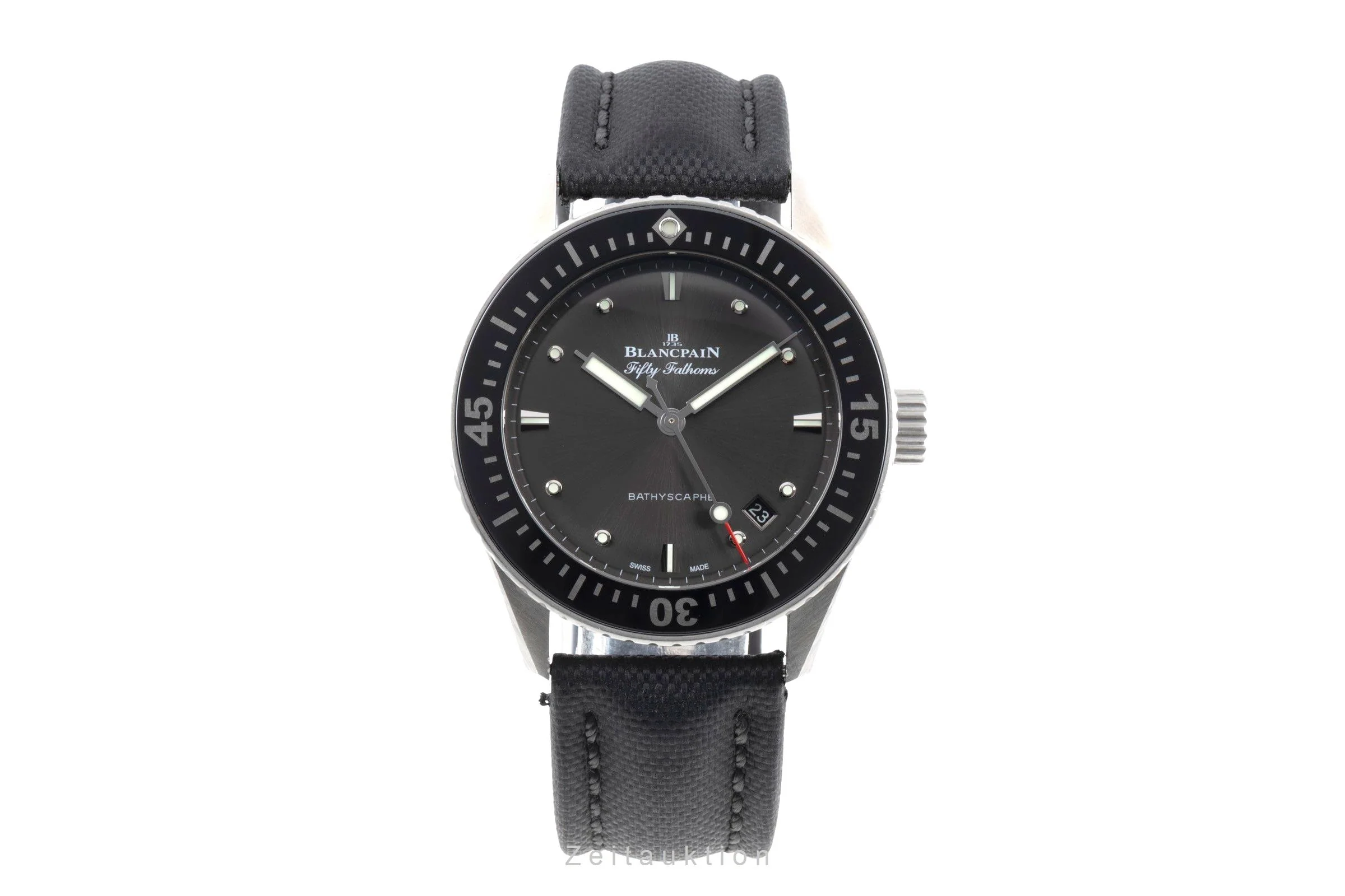Blancpain Fifty Fathoms steel automatic men's watch 5100B 1110 B52A  [2600773] - Image 5