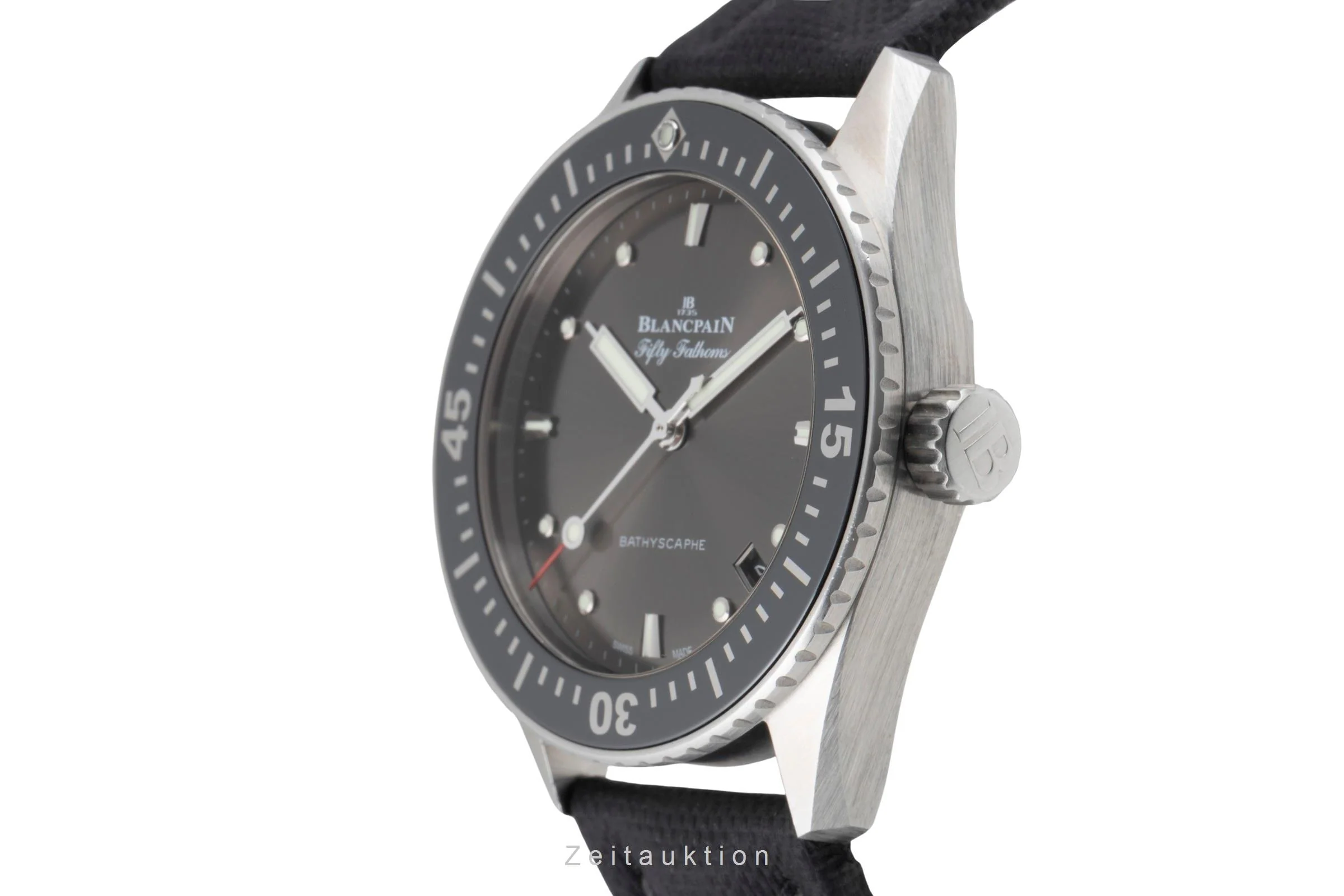 Blancpain Fifty Fathoms steel automatic men's watch 5100B 1110 B52A  [2600773] - Image 7