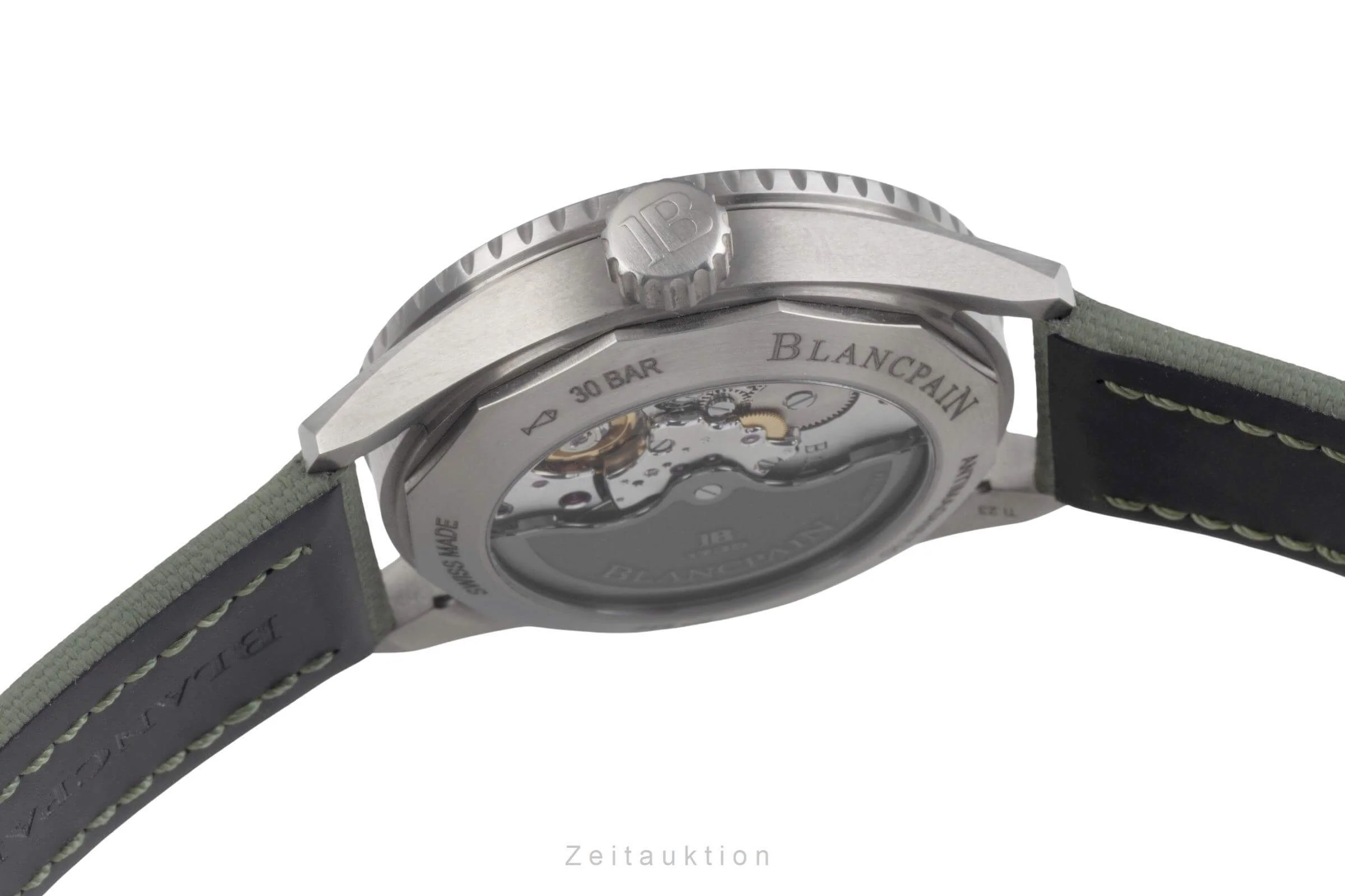 Blancpain Fifty Fathoms titanium automatic men's watch 5000-1210-G52A LP: 13300EUR  [2500642] - Image 11