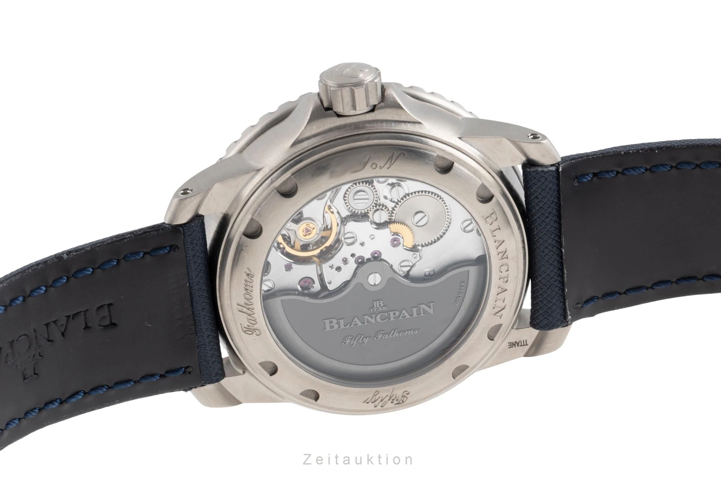 Blancpain Fifty Fathoms titanium automatic men's watch 5015 12B40 O52A LP: 17500EUR  [2504871] - Image 12