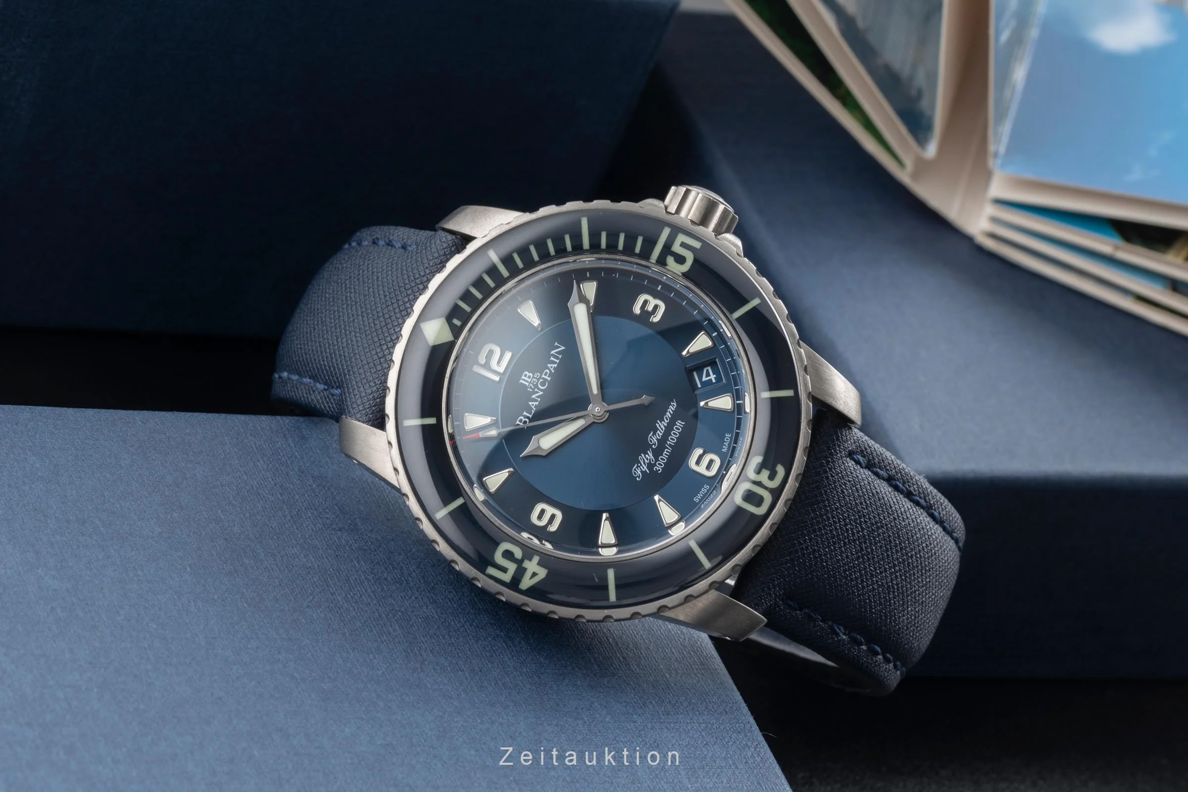 Blancpain Fifty Fathoms titanium automatic men's watch 5015 12B40 O52A LP: 17500EUR  [2504871] - Image 3