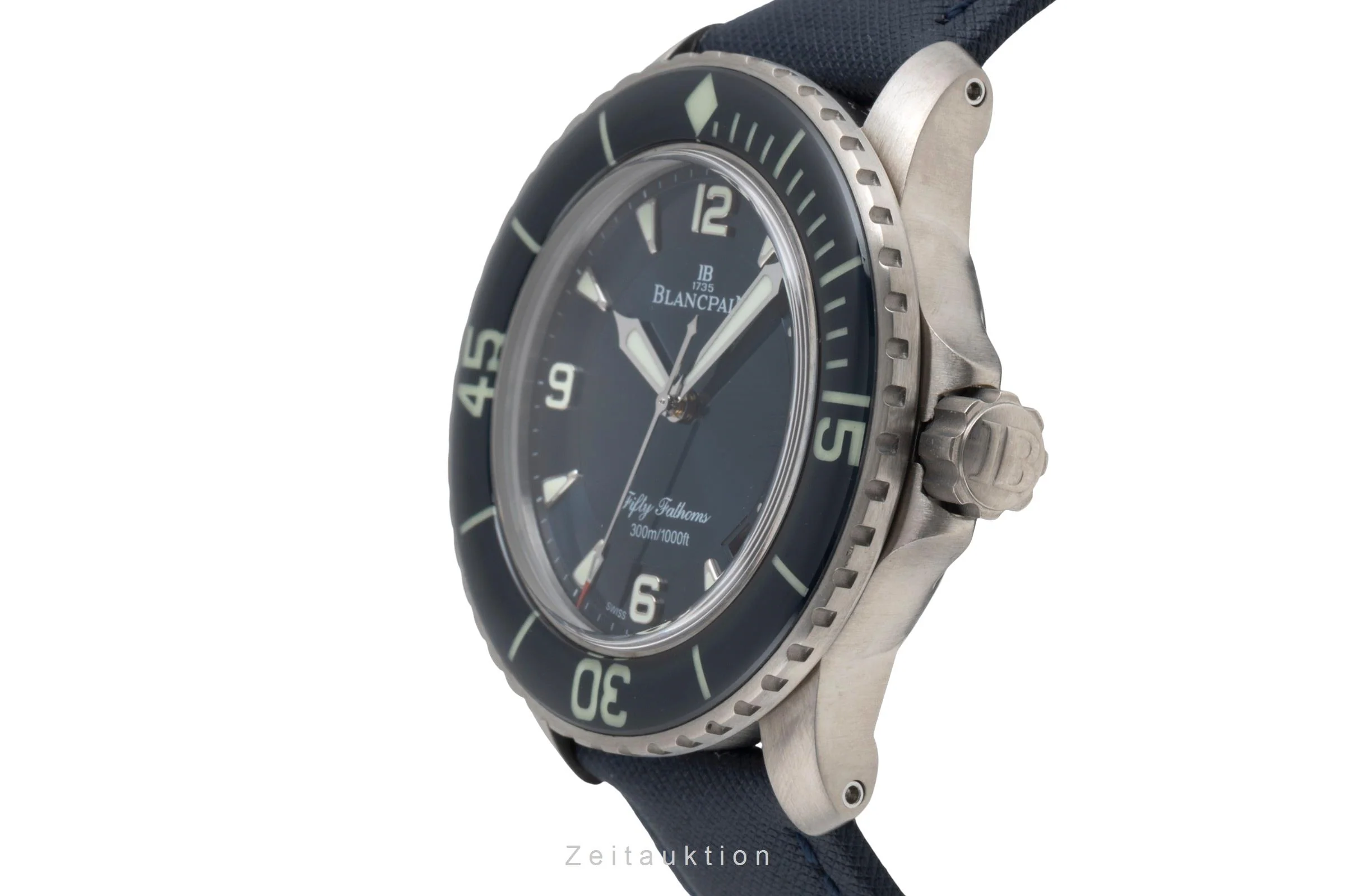 Blancpain Fifty Fathoms titanium automatic men's watch 5015 12B40 O52A LP: 17500EUR  [2504871] - Image 7