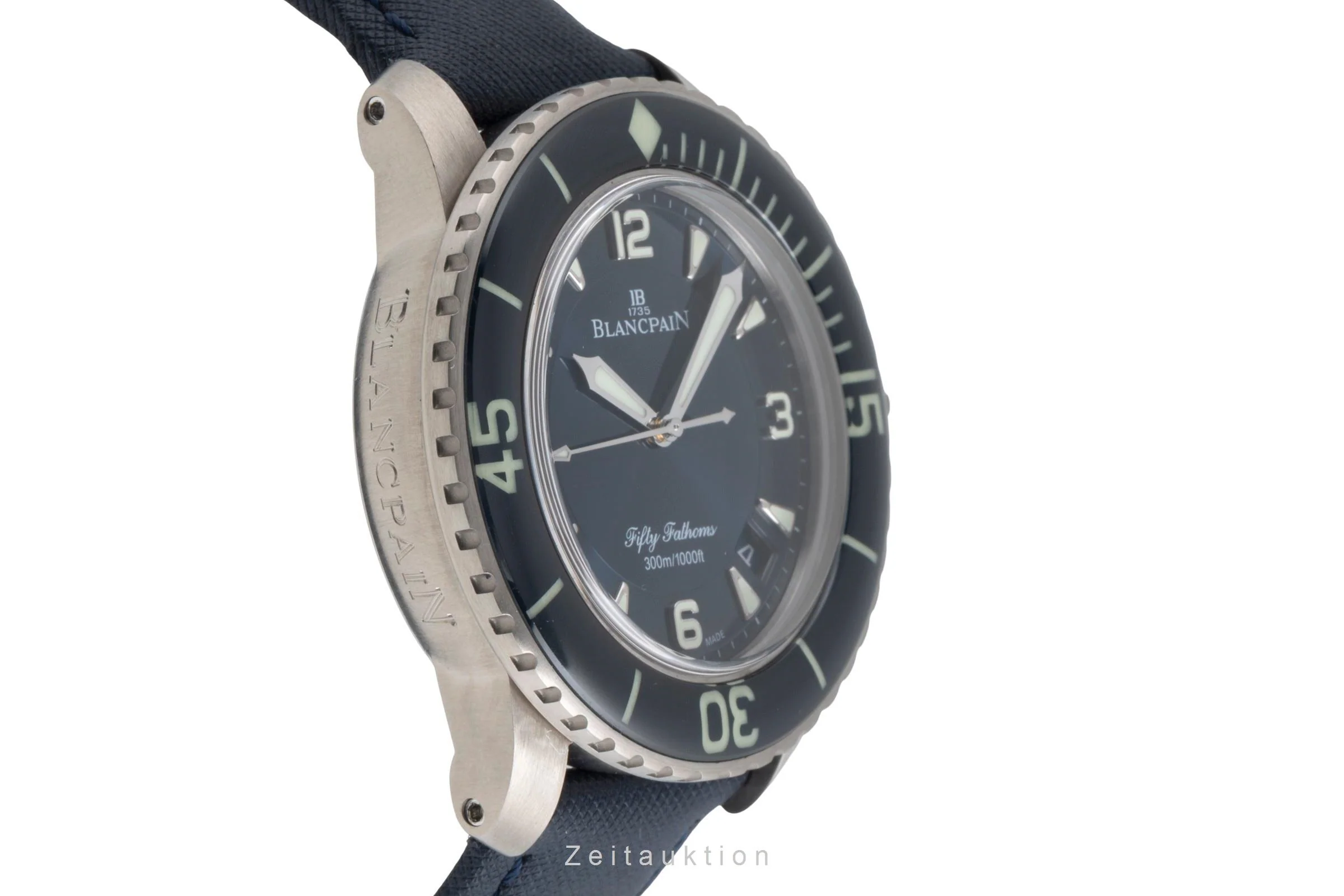 Blancpain Fifty Fathoms titanium automatic men's watch 5015 12B40 O52A LP: 17500EUR  [2504871] - Image 8