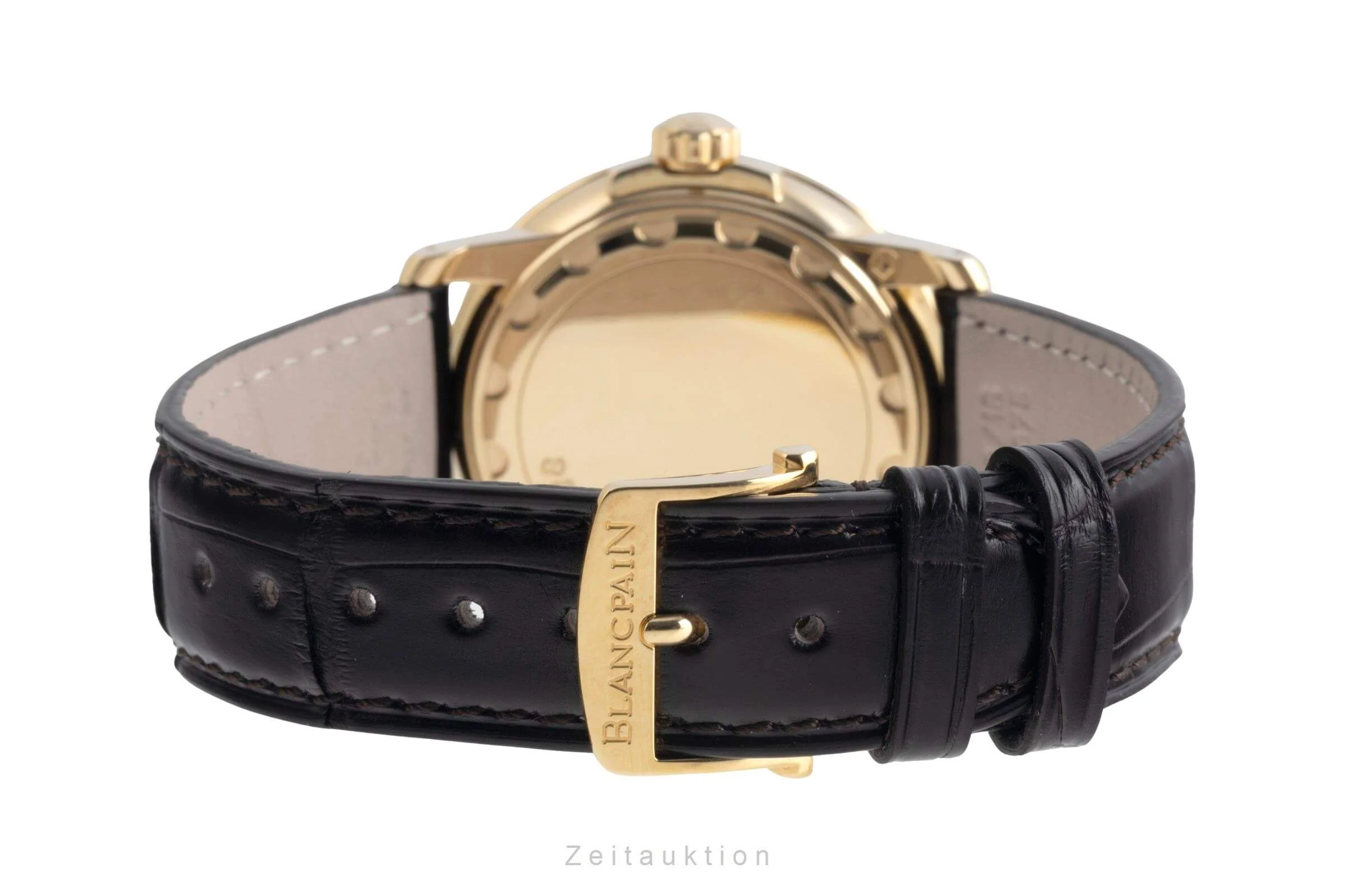 Blancpain Leman 18 ct gold automatic men's watch 2100-1418-53 LP: 19050EUR  [2502003] - Image 12