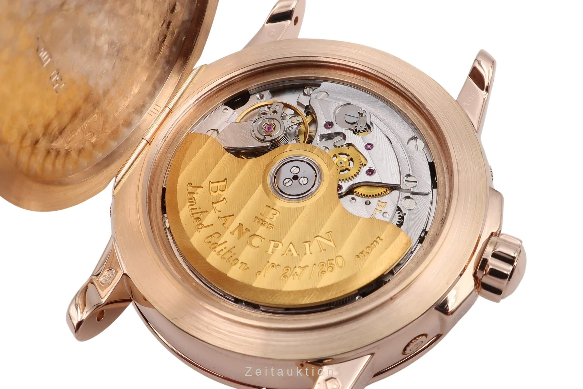 Blancpain Leman 18 ct red gold automatic men's watch 3563-3642 Limited  [2506482] - Image 16
