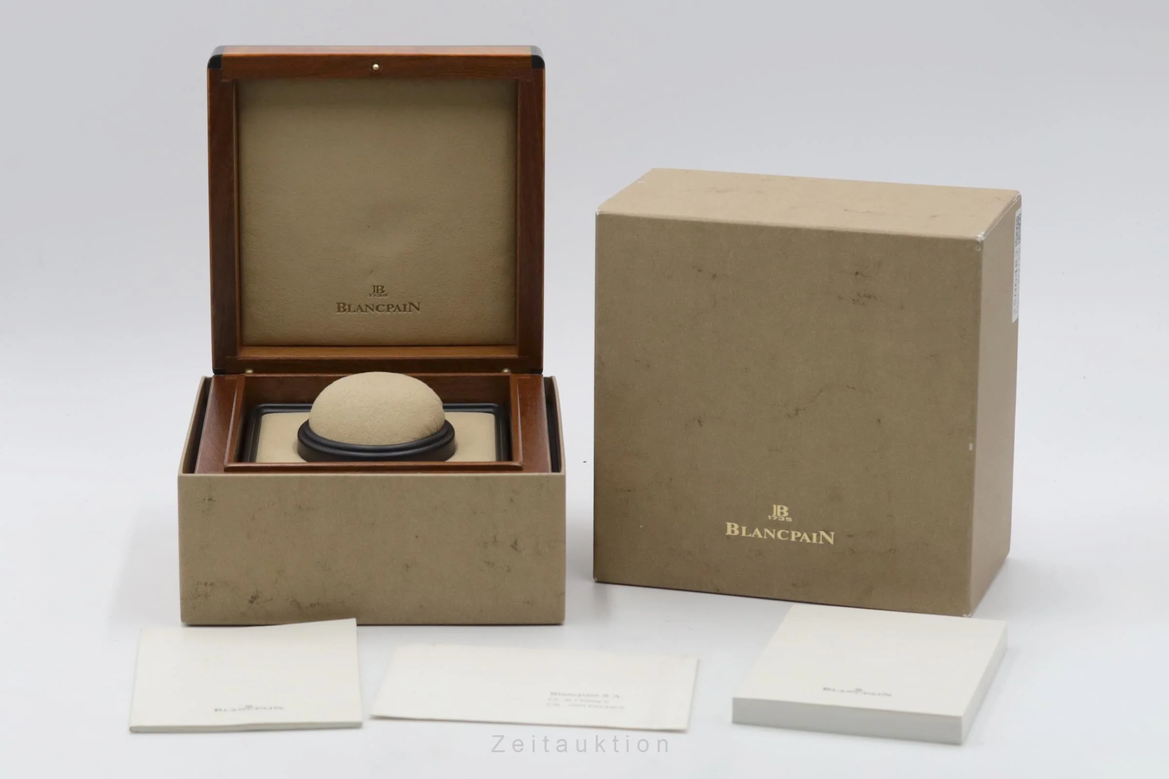 Blancpain Leman 18 ct red gold automatic men's watch 3563-3642 Limited  [2506482] - Image 9