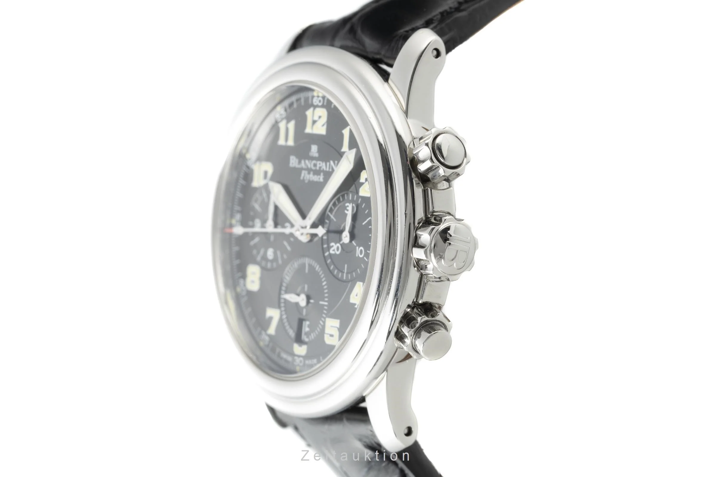 Blancpain Leman chronograph steel automatic men's watch 2185F-1130  [2103511] - Image 6