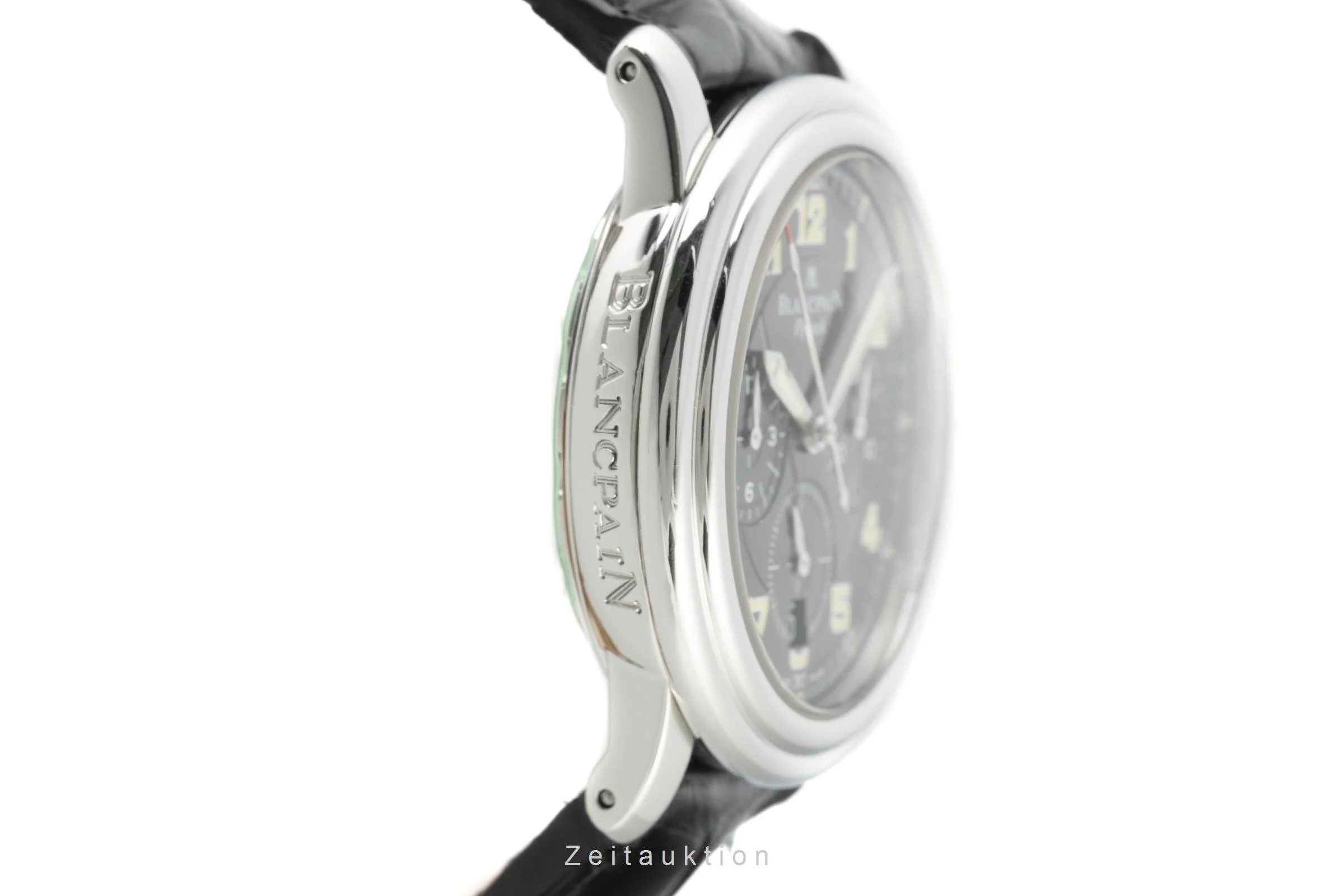 Blancpain Leman chronograph steel automatic men's watch 2185F-1130  [2103511] - Image 7