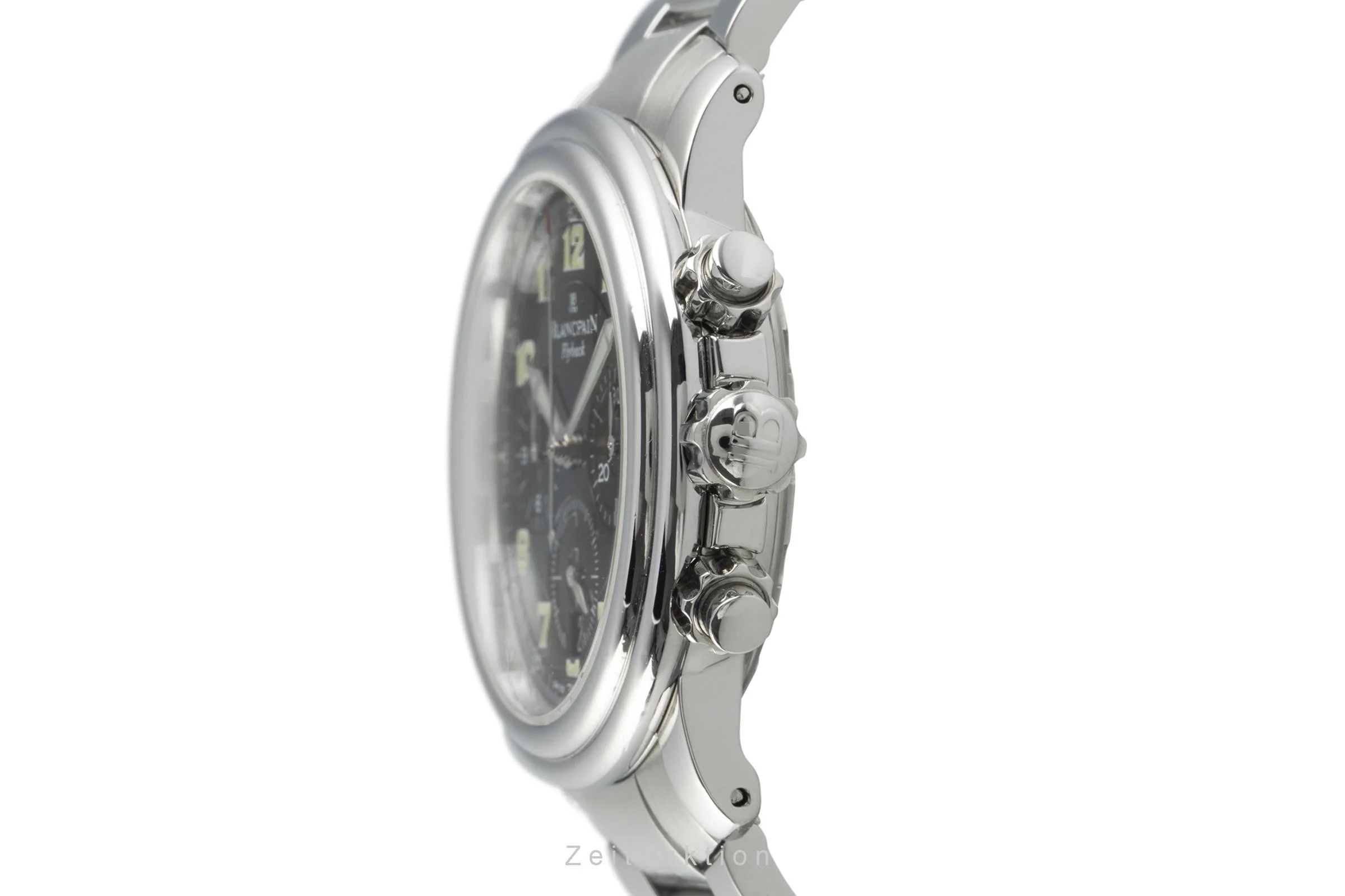 Blancpain Leman chronograph steel automatic men's watch 2185F,1130F  [2108858] - Image 6
