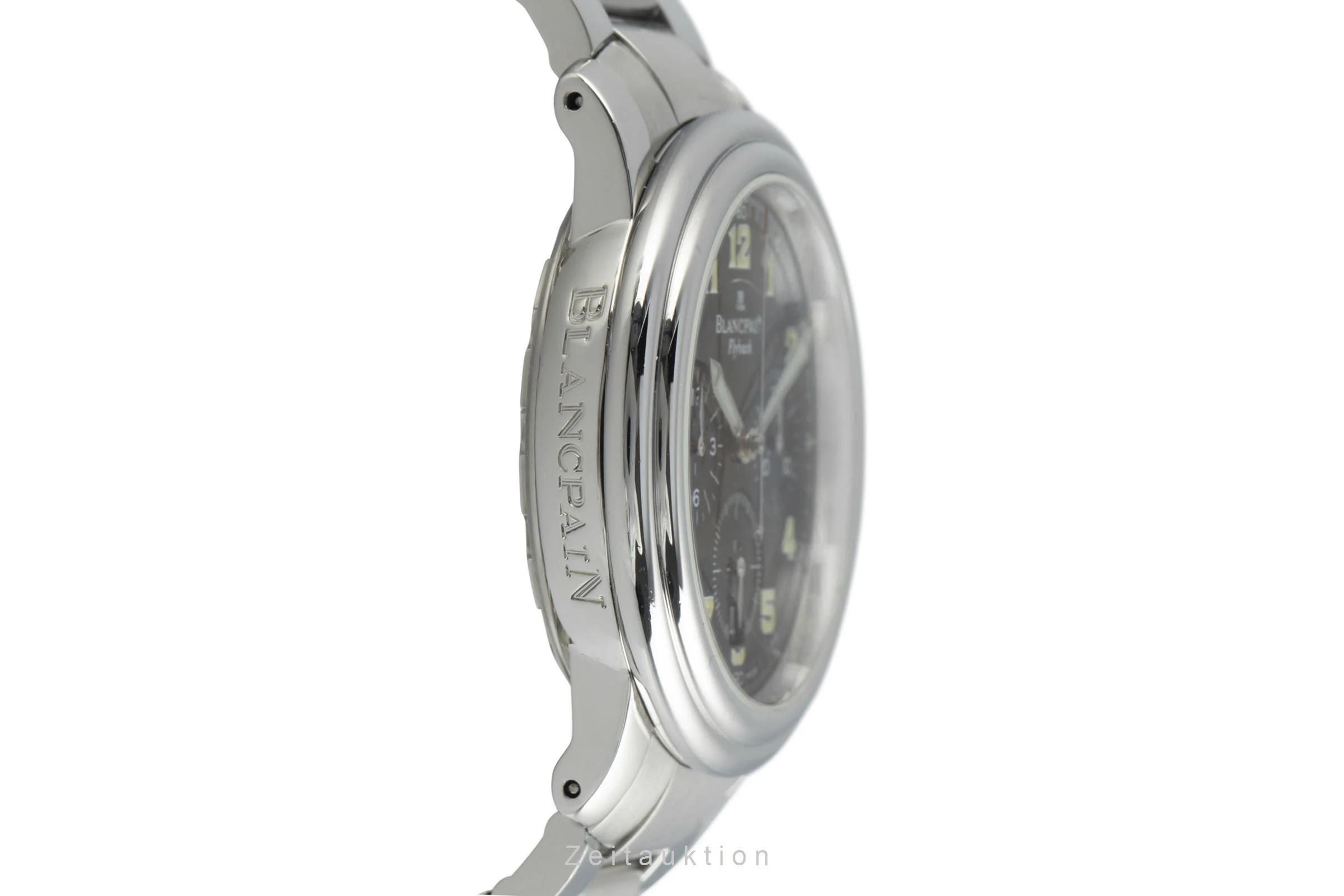 Blancpain Leman chronograph steel automatic men's watch 2185F,1130F  [2108858] - Image 7