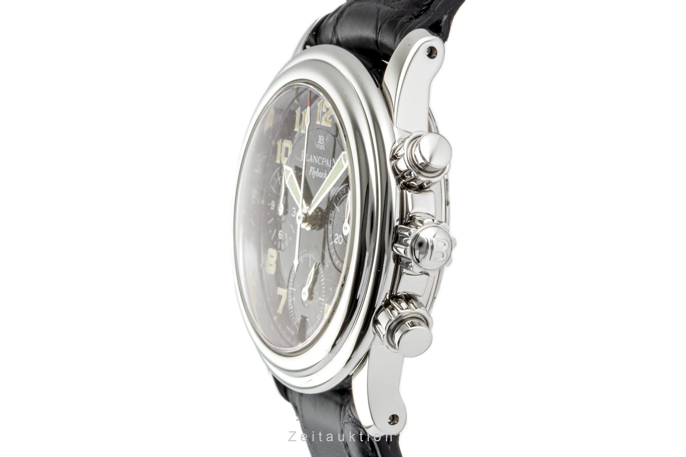 Blancpain Leman chronograph steel automatic men's watch 2385F  [2207065] - Image 6
