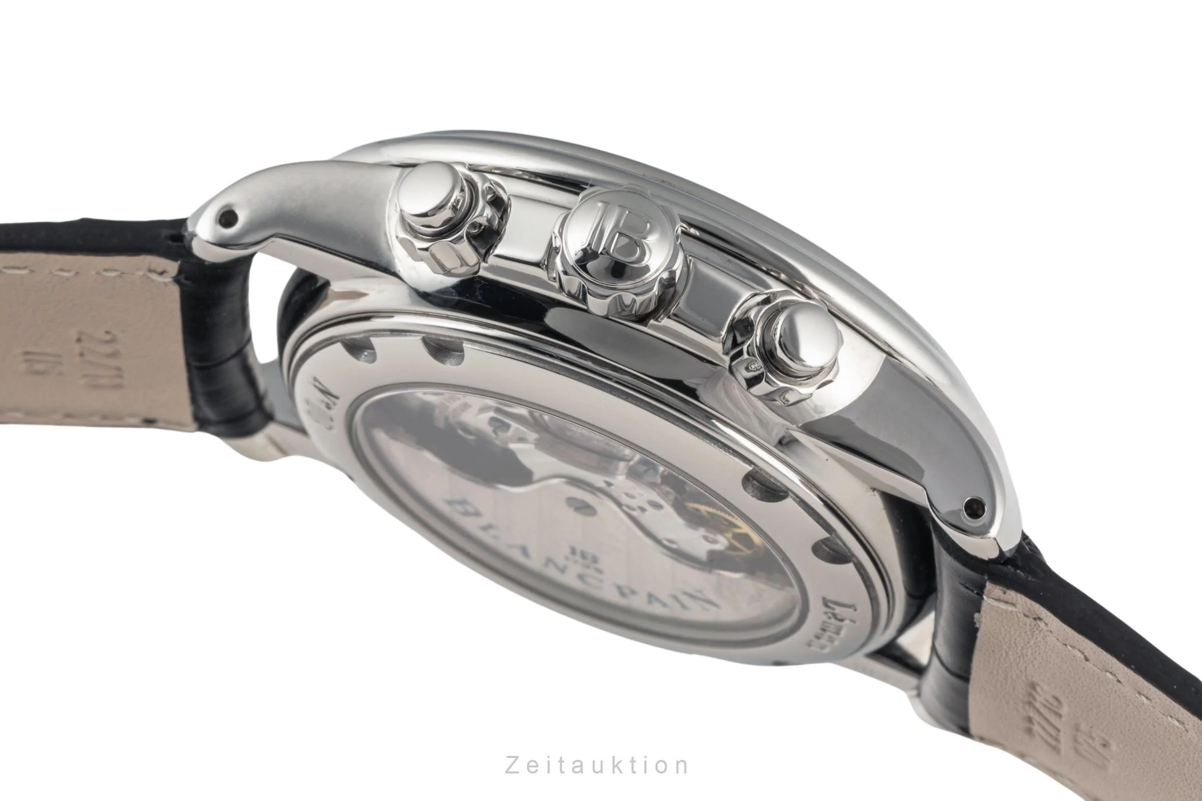 Blancpain Leman chronograph steel automatic men's watch 2885F-1130-53B  [2305490] - Image 10