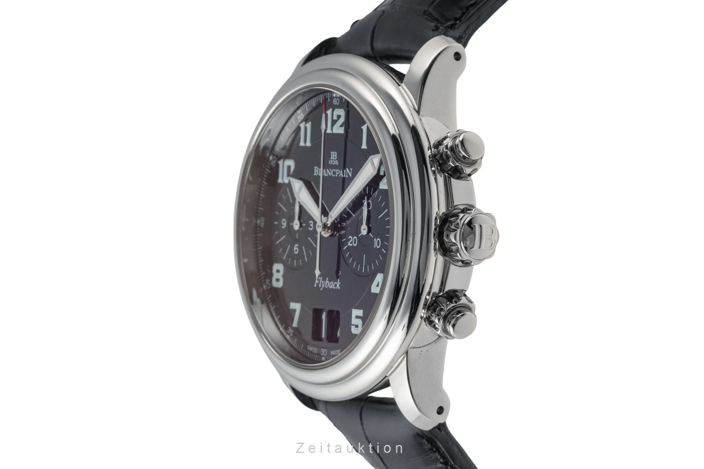 Blancpain Leman chronograph steel automatic men's watch 2885F-1130-53B  [2305490] - Image 6