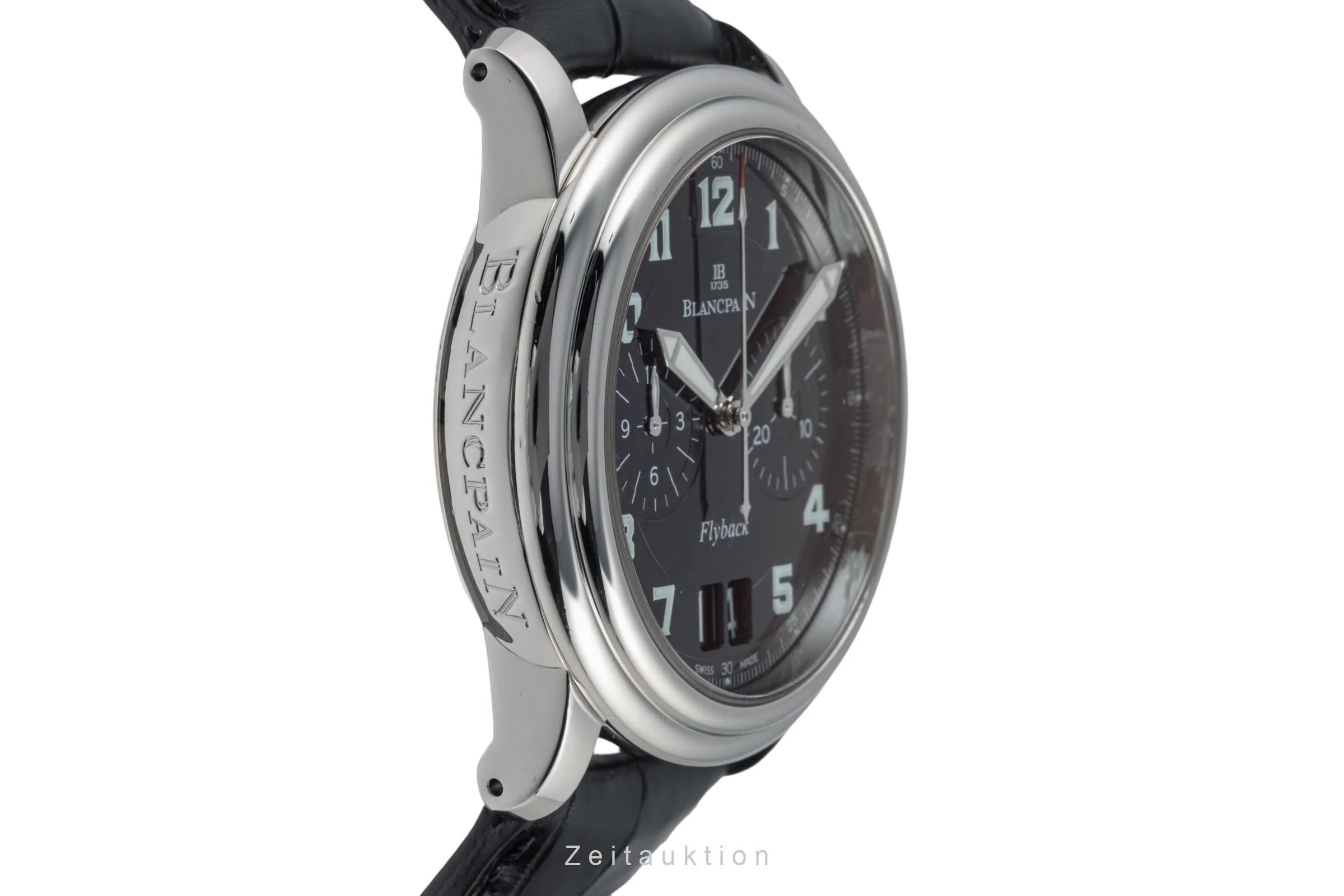 Blancpain Leman chronograph steel automatic men's watch 2885F-1130-53B  [2305490] - Image 7