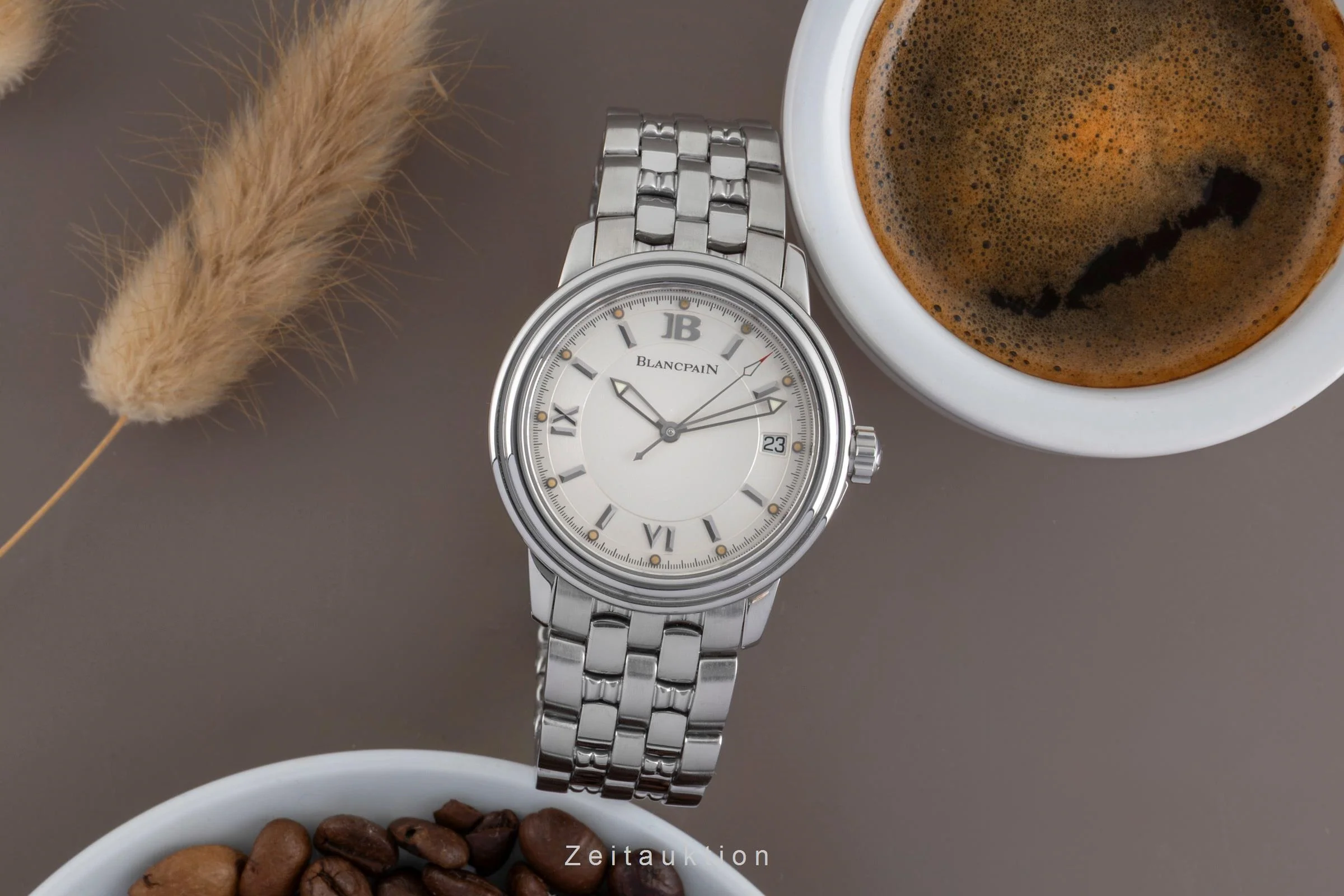 Blancpain Leman steel automatic men's watch 2100-1127-11  [2502187] - Image 4