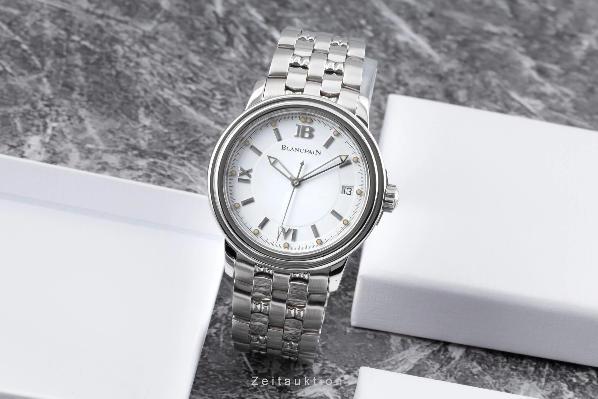 Blancpain Leman steel automatic men's watch 2100-1127-11  [2507448] - Image 4