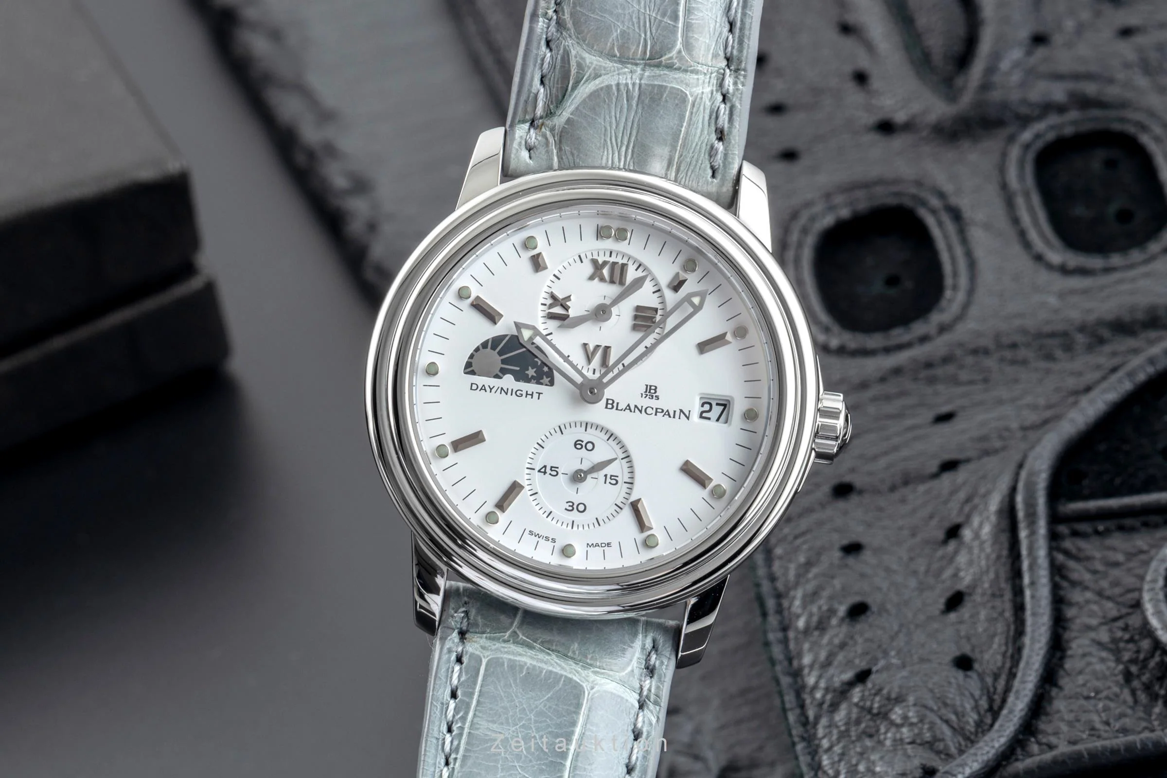 Blancpain Leman steel automatic men's watch 2160-1127-53  [2501785] - Image 2