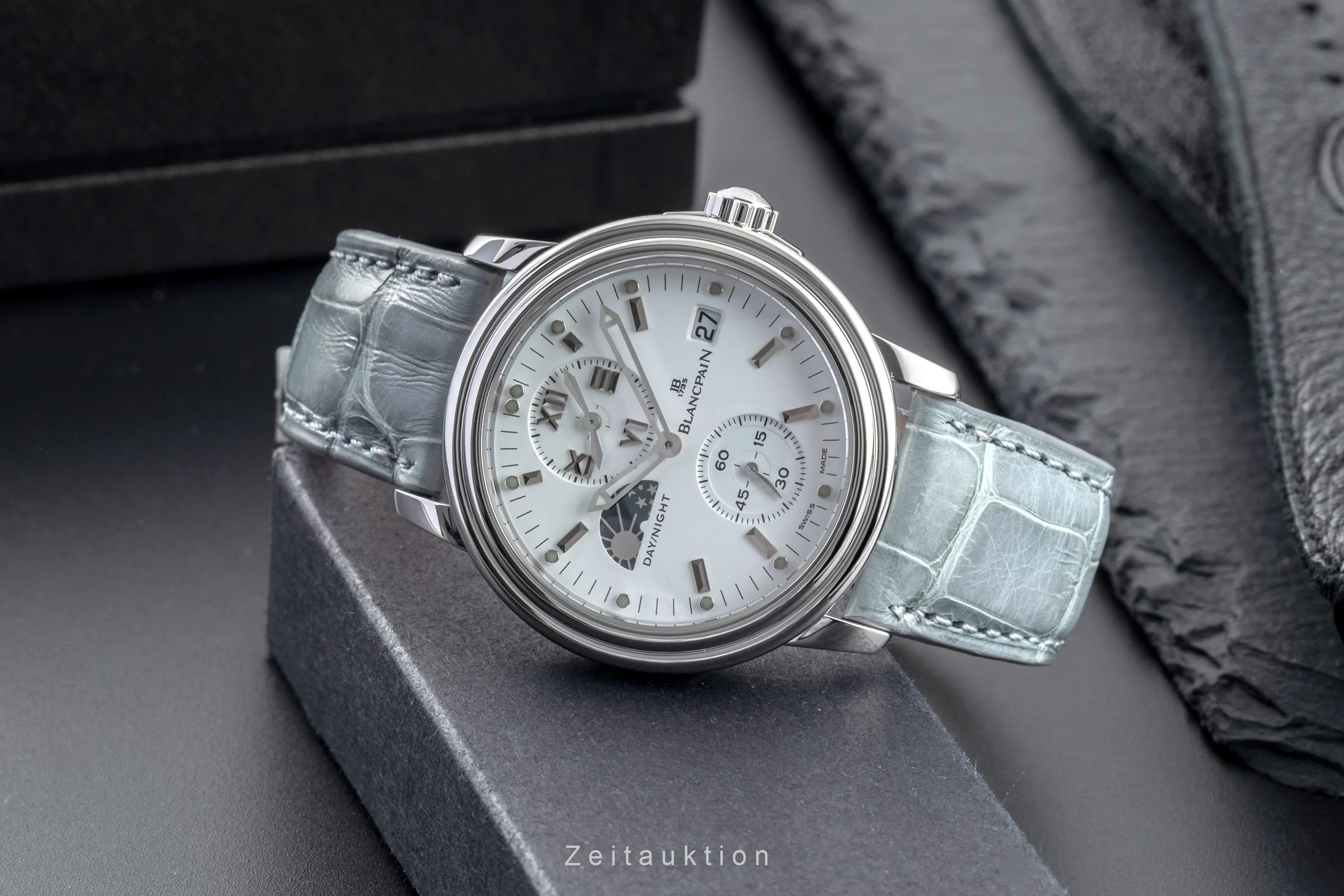 Blancpain Leman steel automatic men's watch 2160-1127-53  [2501785] - Image 3