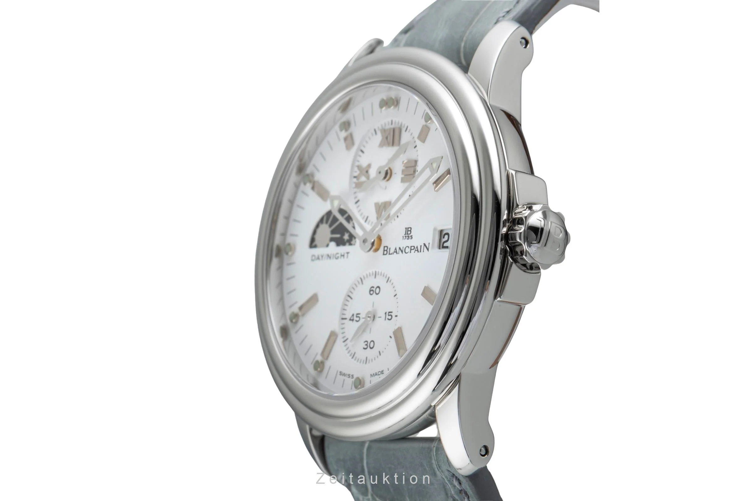 Blancpain Leman steel automatic men's watch 2160-1127-53  [2501785] - Image 7