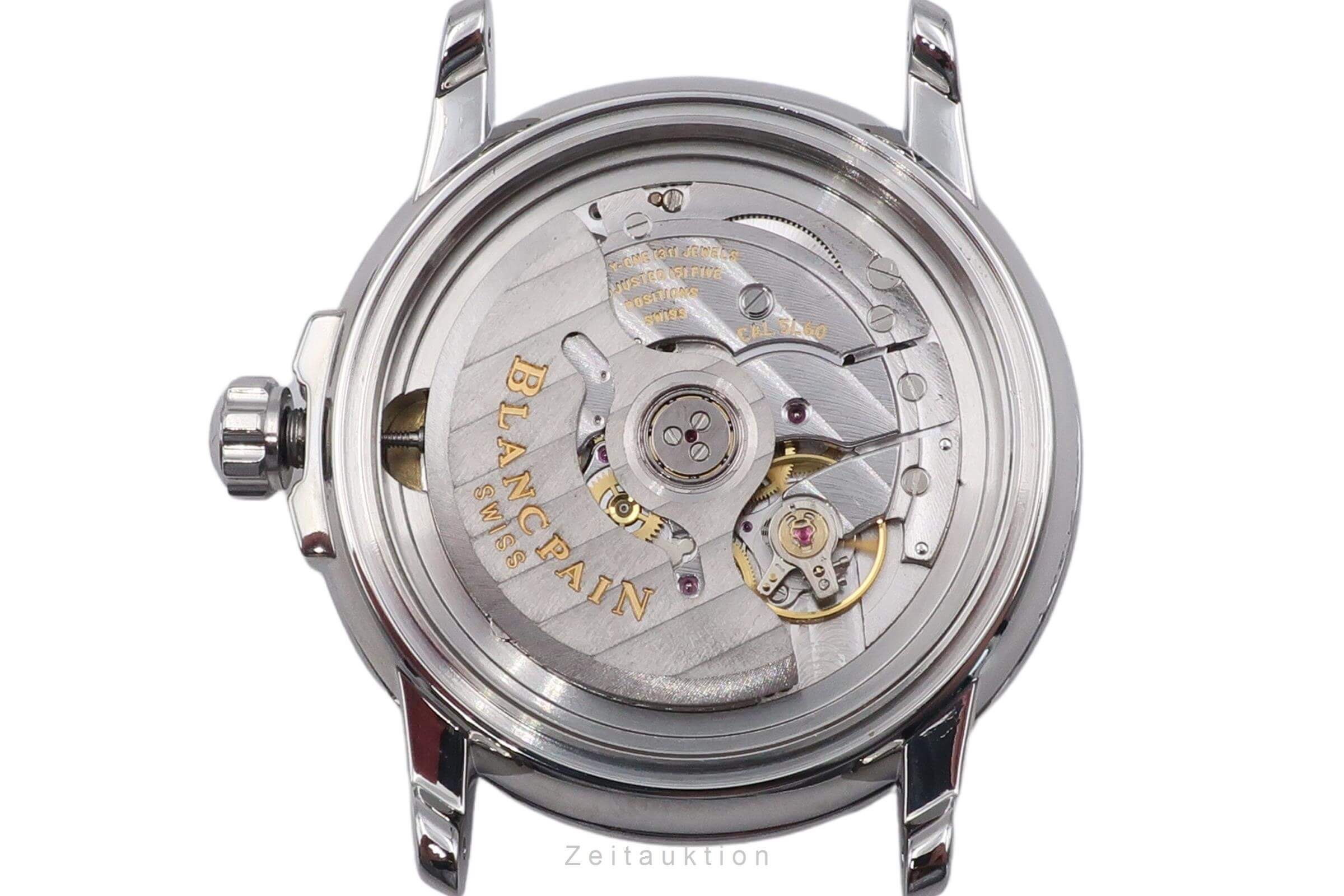 Blancpain Leman steel automatic men's watch 2160-1130M-71  [2500395] - Image 14