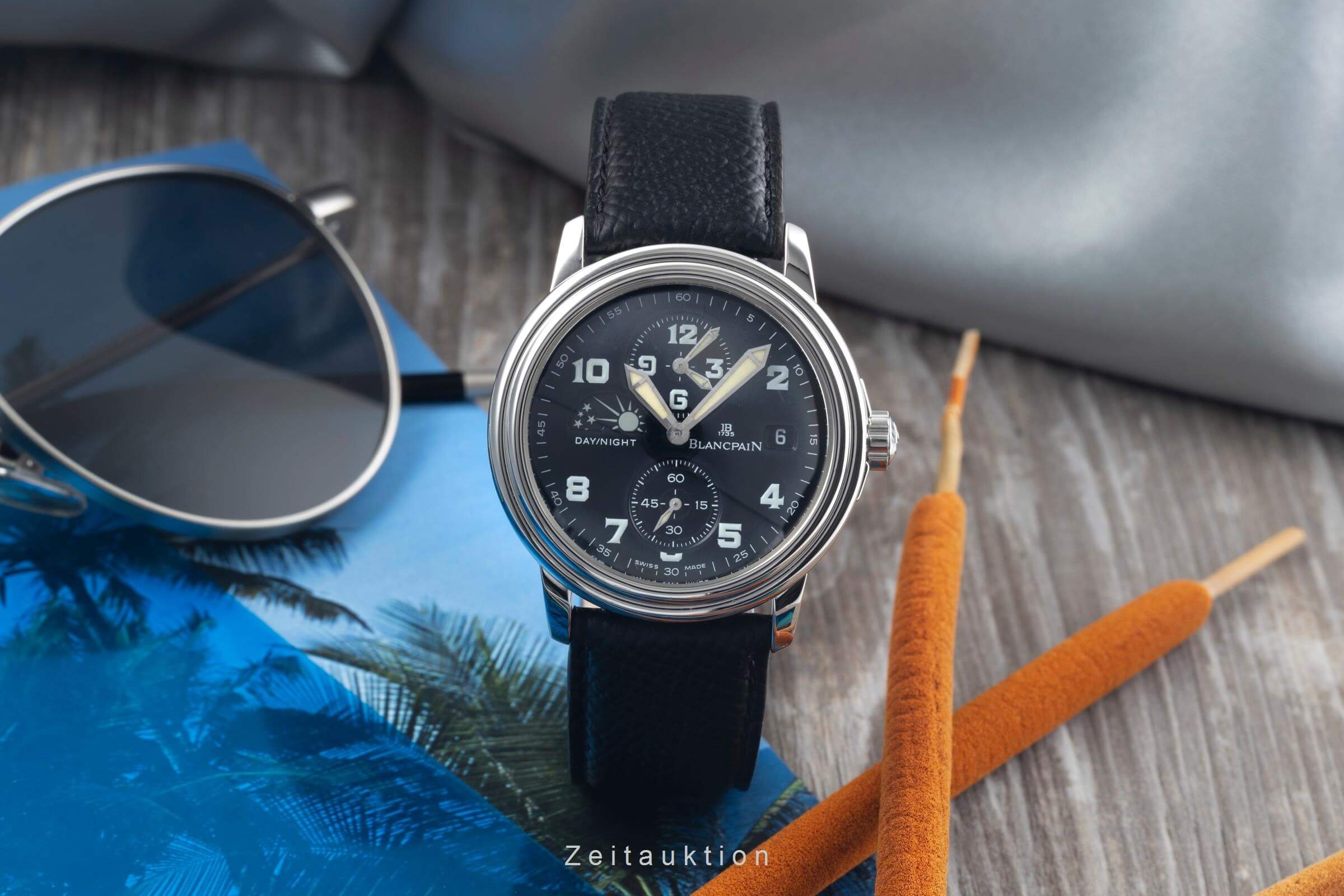 Blancpain Leman steel automatic men's watch 2160-1130M-71  [2500395] - Image 4