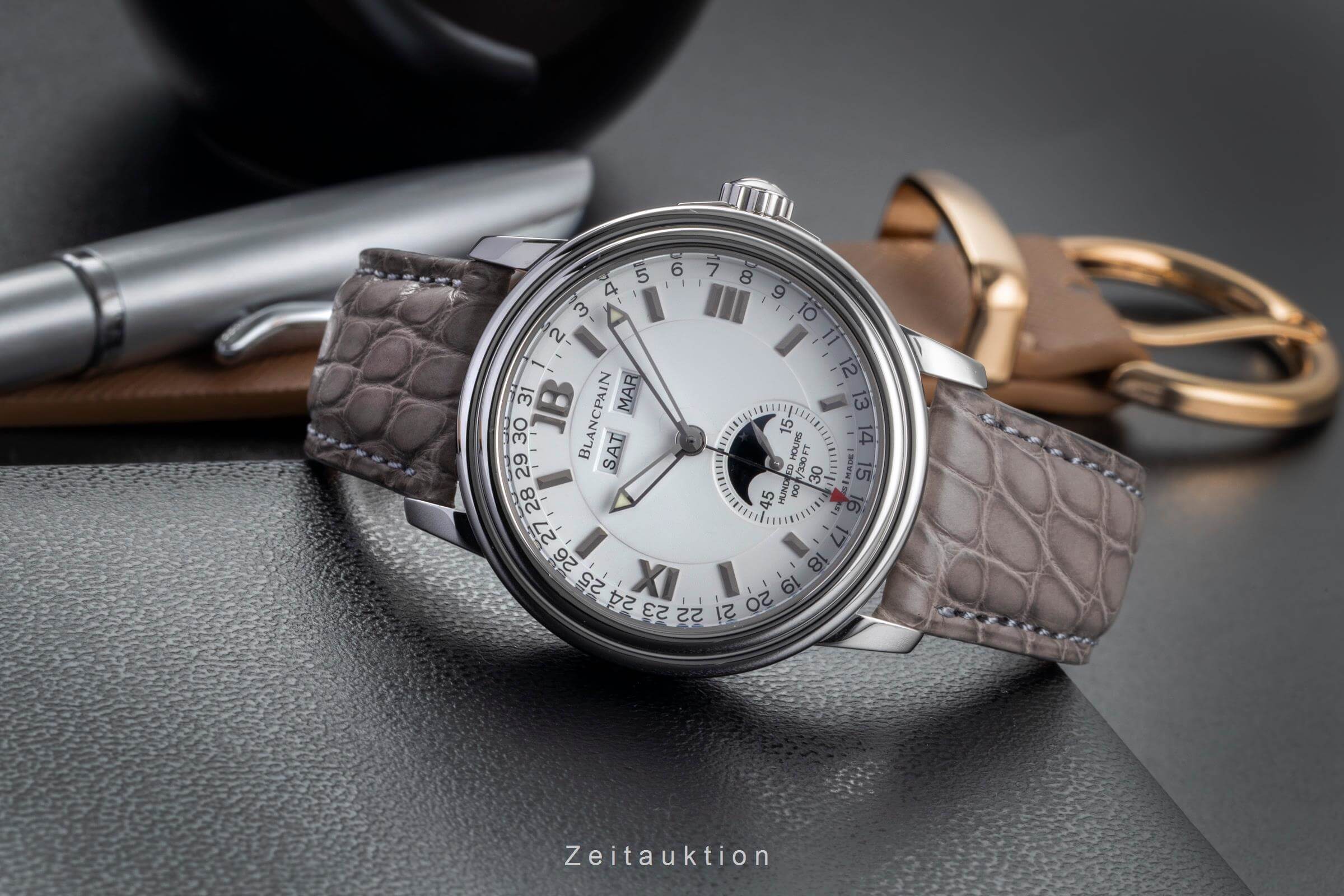 Blancpain Leman steel automatic men's watch 2763-1127-A35B  [2501657] - Image 3