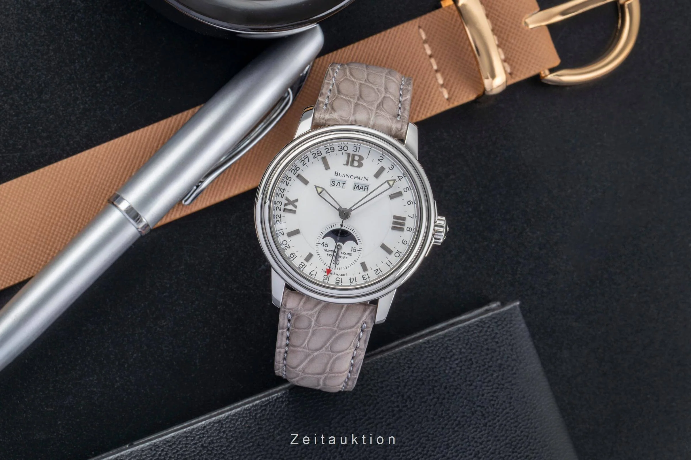 Blancpain Leman steel automatic men's watch 2763-1127-A35B  [2501657] - Image 4