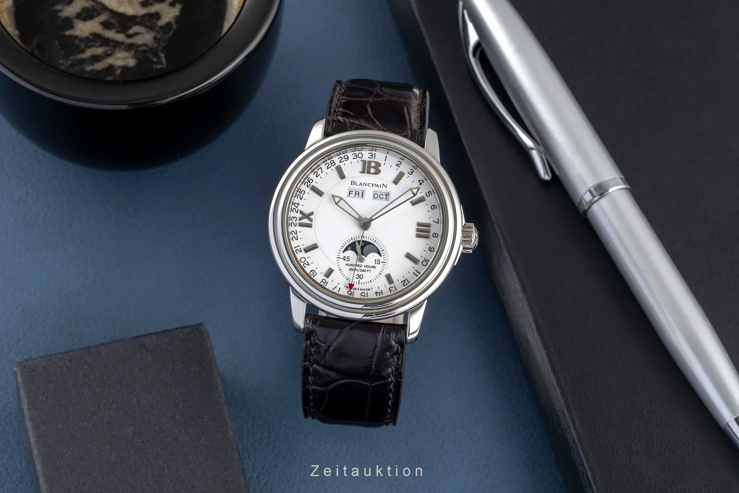Blancpain Leman steel automatic men's watch 2763-1127A-53  [2504002] - Image 4