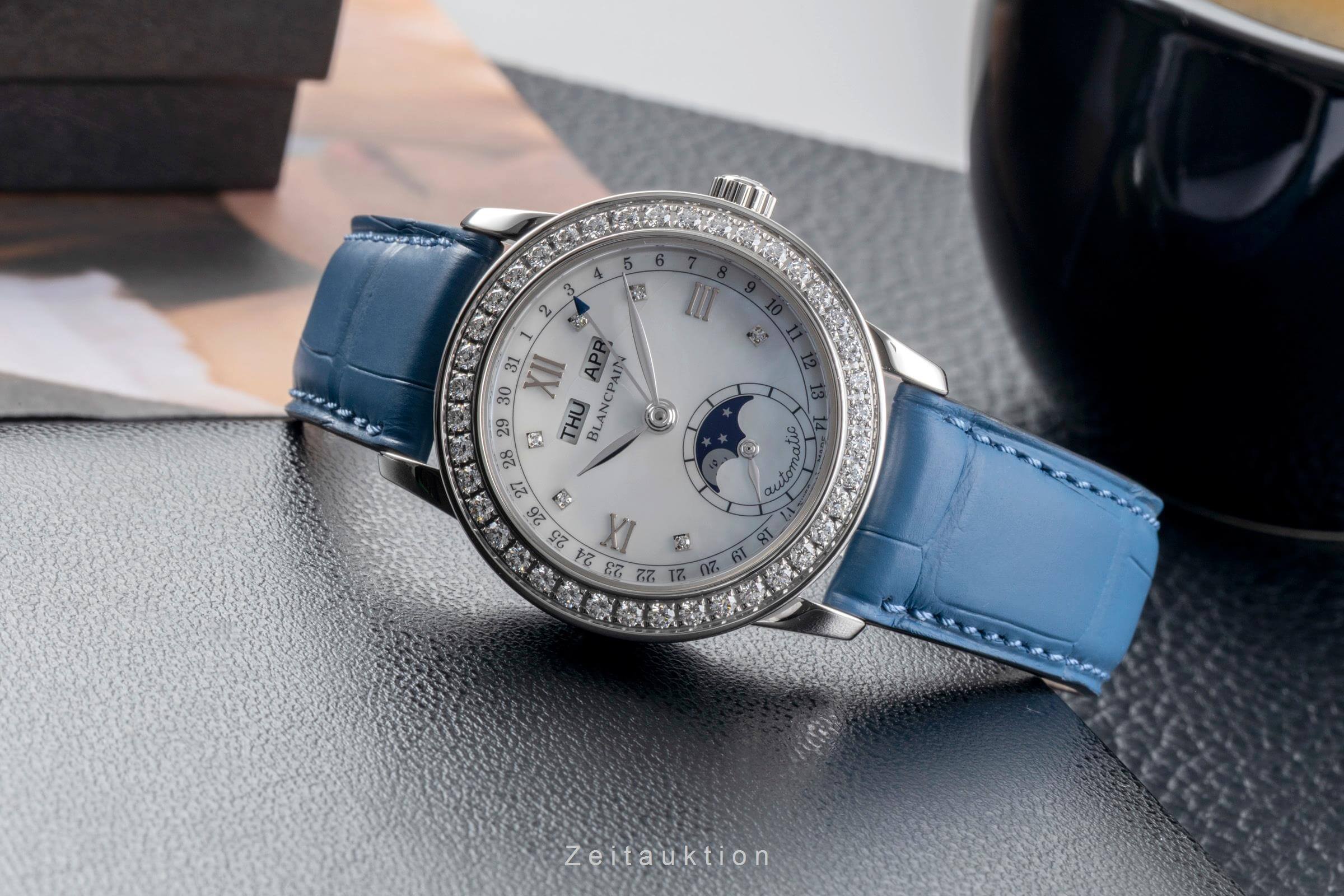 Blancpain Leman steel automatic women's watch 2360 1191A 55A  [2500266] - Image 3