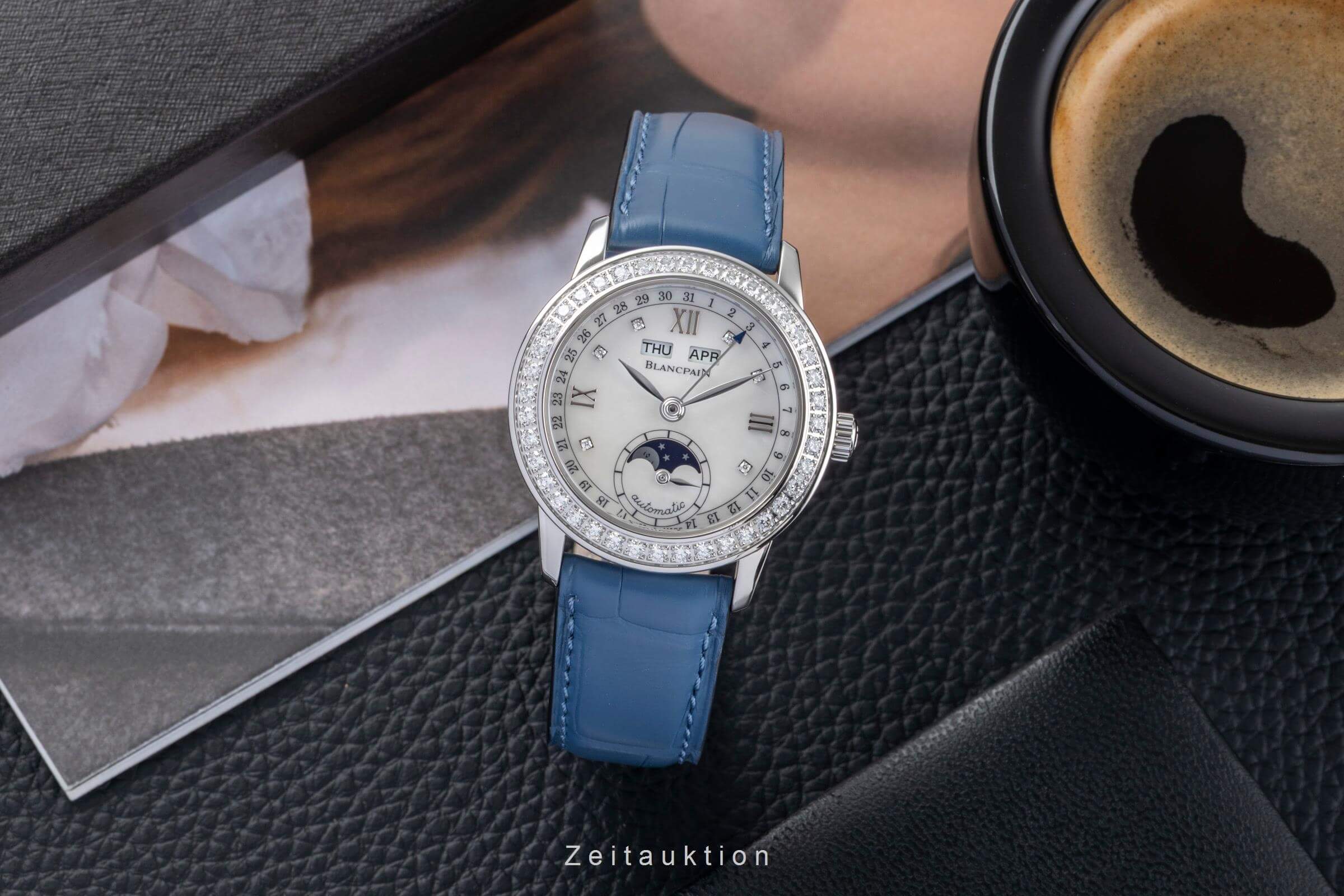 Blancpain Leman steel automatic women's watch 2360 1191A 55A  [2500266] - Image 4