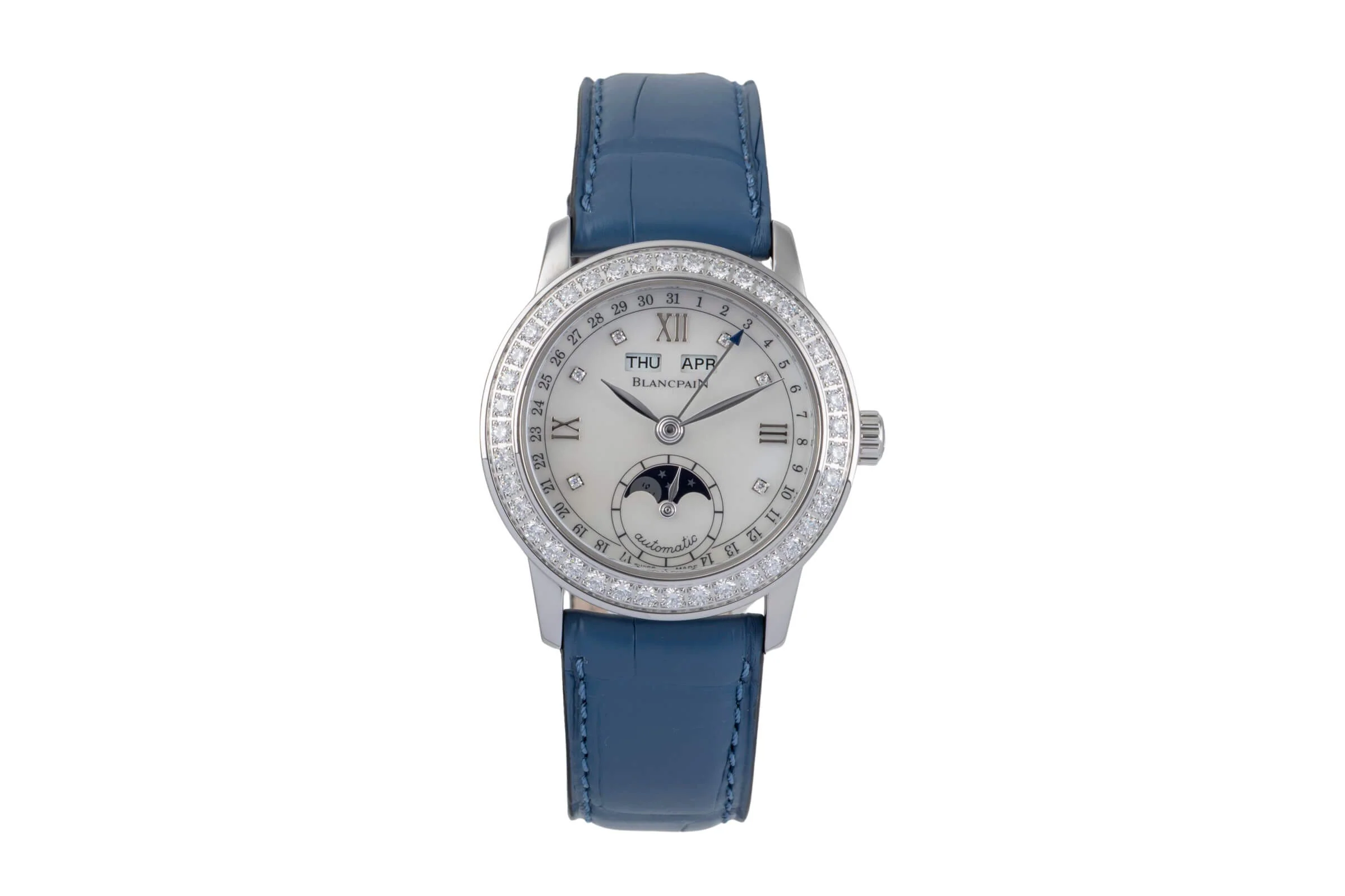 Blancpain Leman steel automatic women's watch 2360 1191A 55A  [2500266] - Image 5