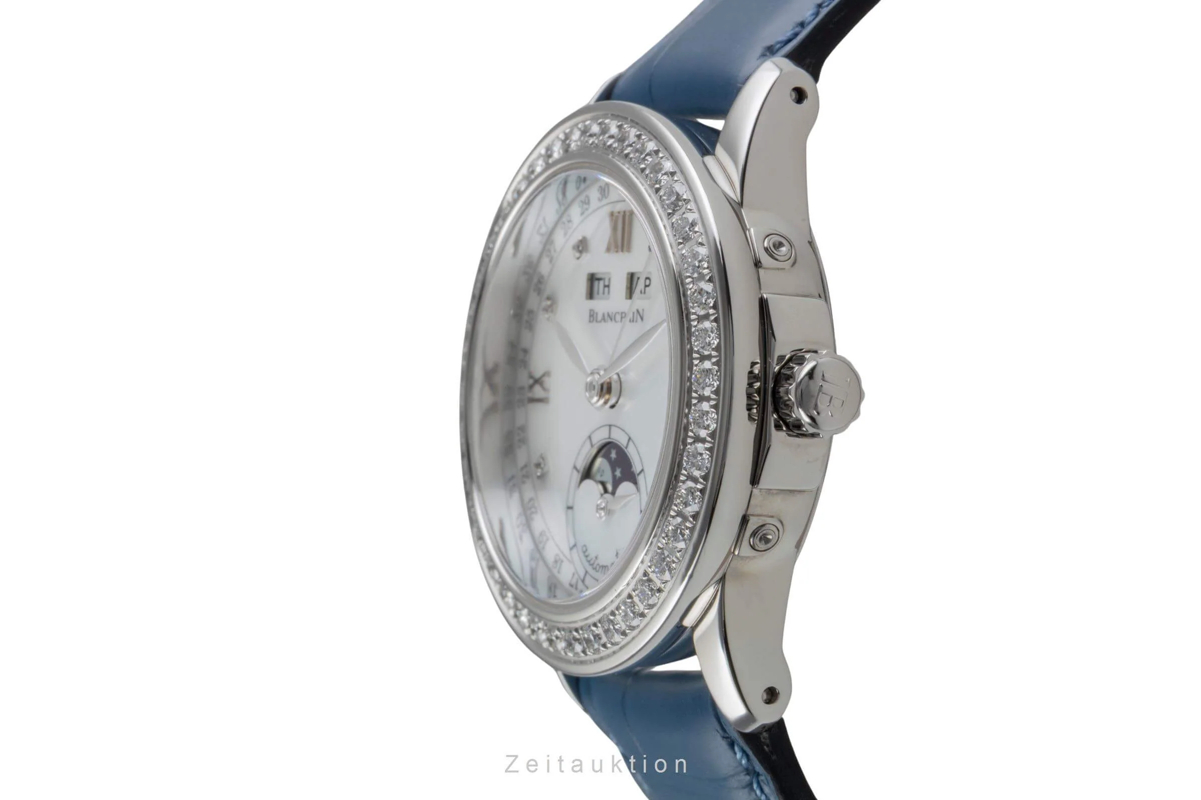 Blancpain Leman steel automatic women's watch 2360 1191A 55A  [2500266] - Image 7