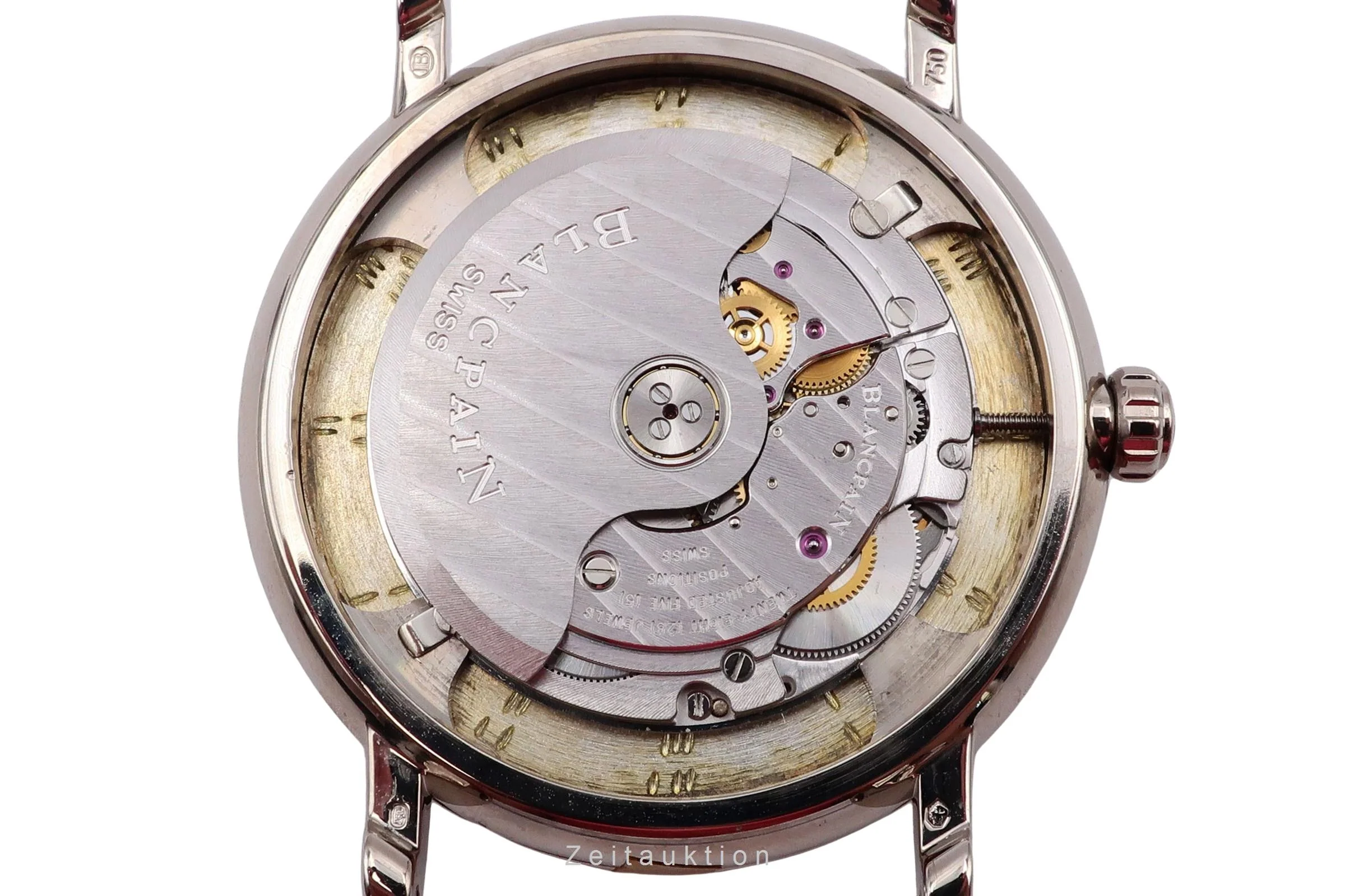 Blancpain Ultraflach 18 ct white gold automatic men's watch 6223A-1542-55B Limited  [2502253] - Image 14