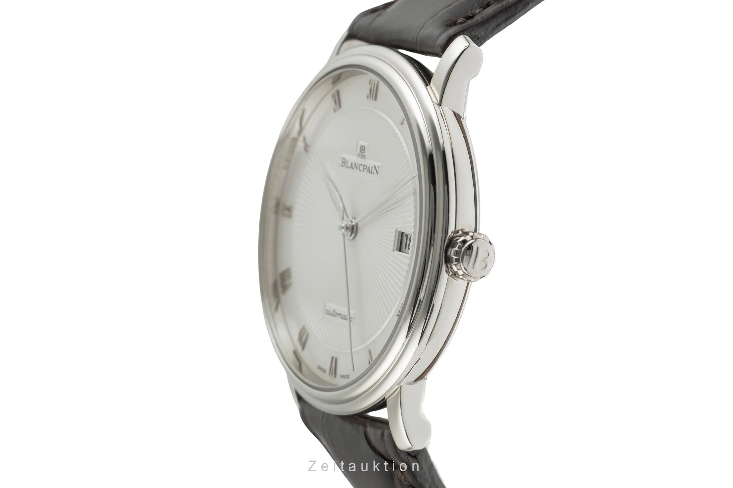 Blancpain Ultraflach 18 ct white gold automatic men's watch 6223A-1542-55B Limited  [2502253] - Image 7