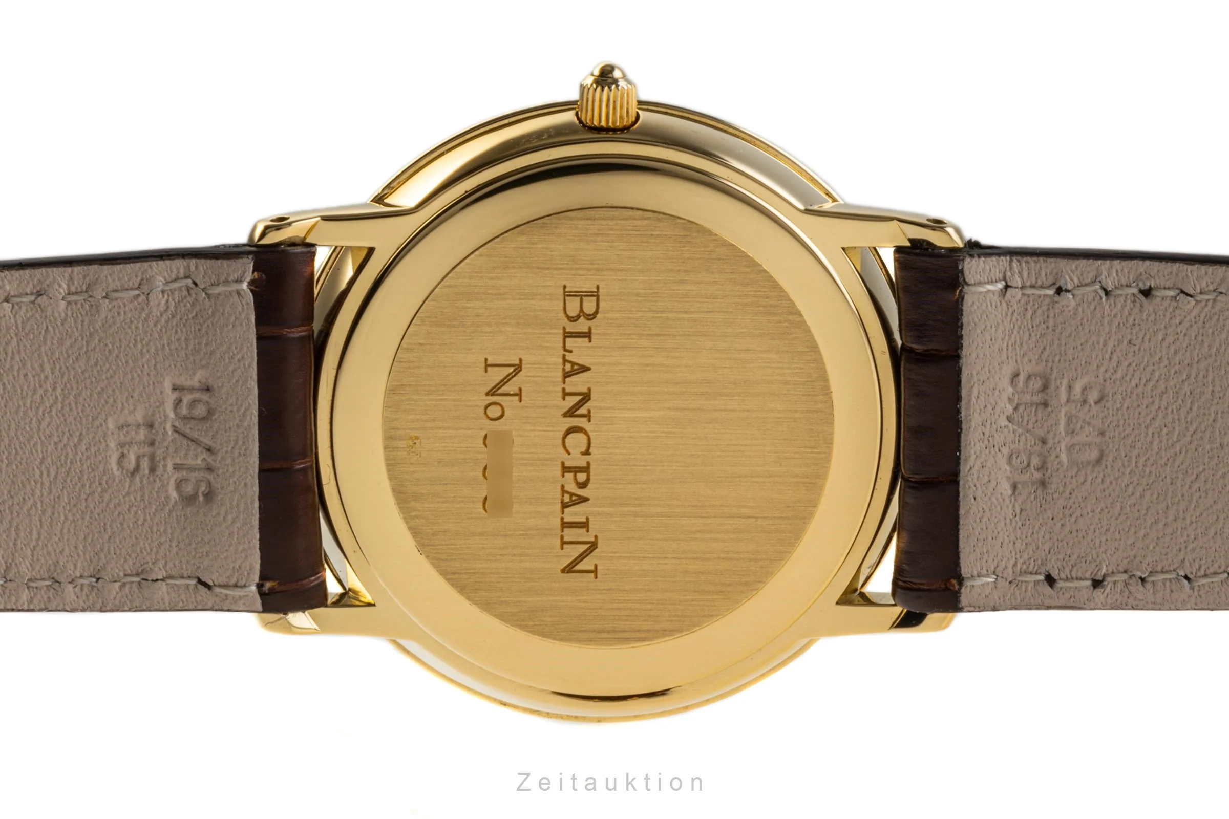 Blancpain Villeret 18 ct gold automatic men's watch 00951418  [2207593] - Image 12