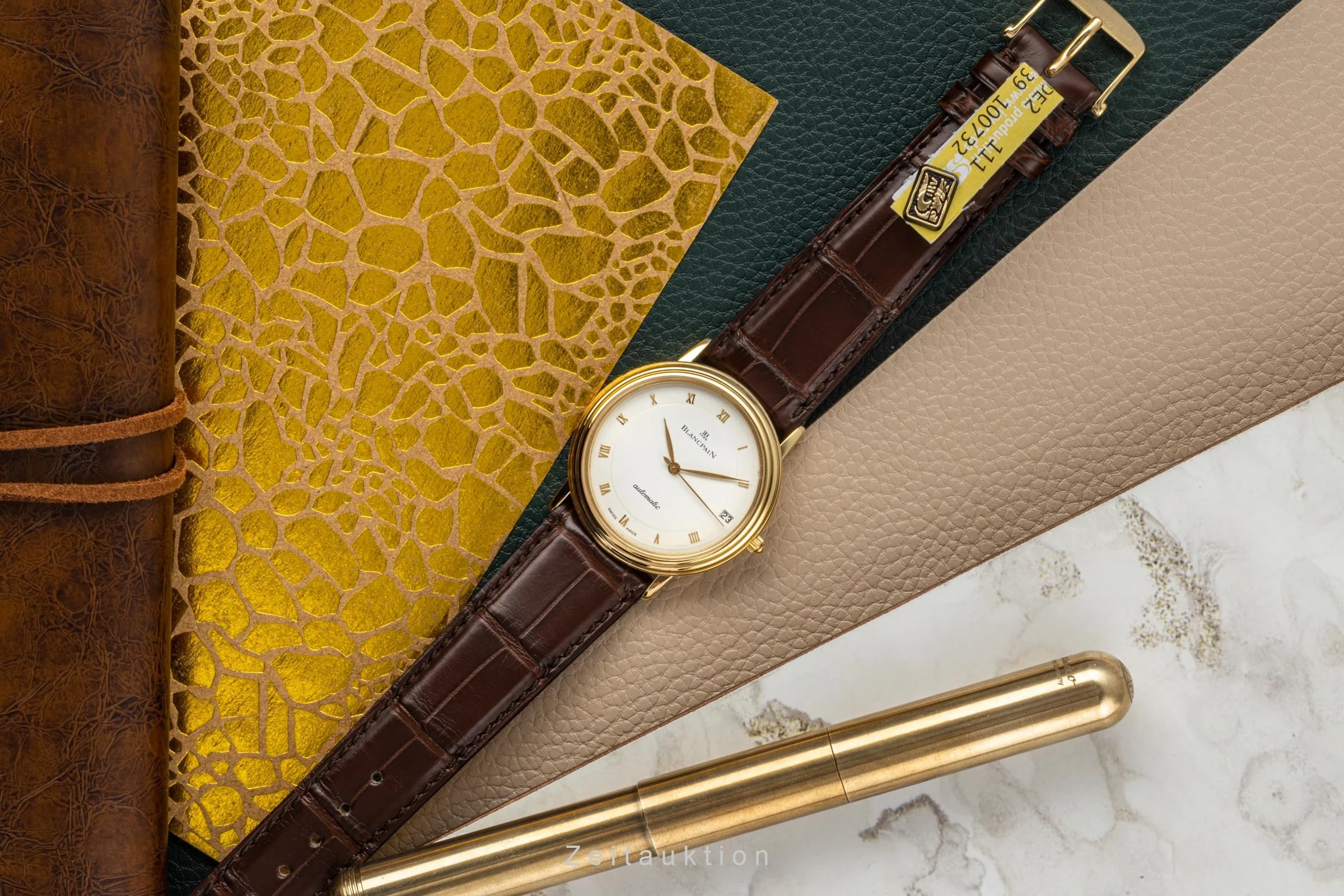 Blancpain Villeret 18 ct gold automatic men's watch 00951418  [2207593] - Image 3