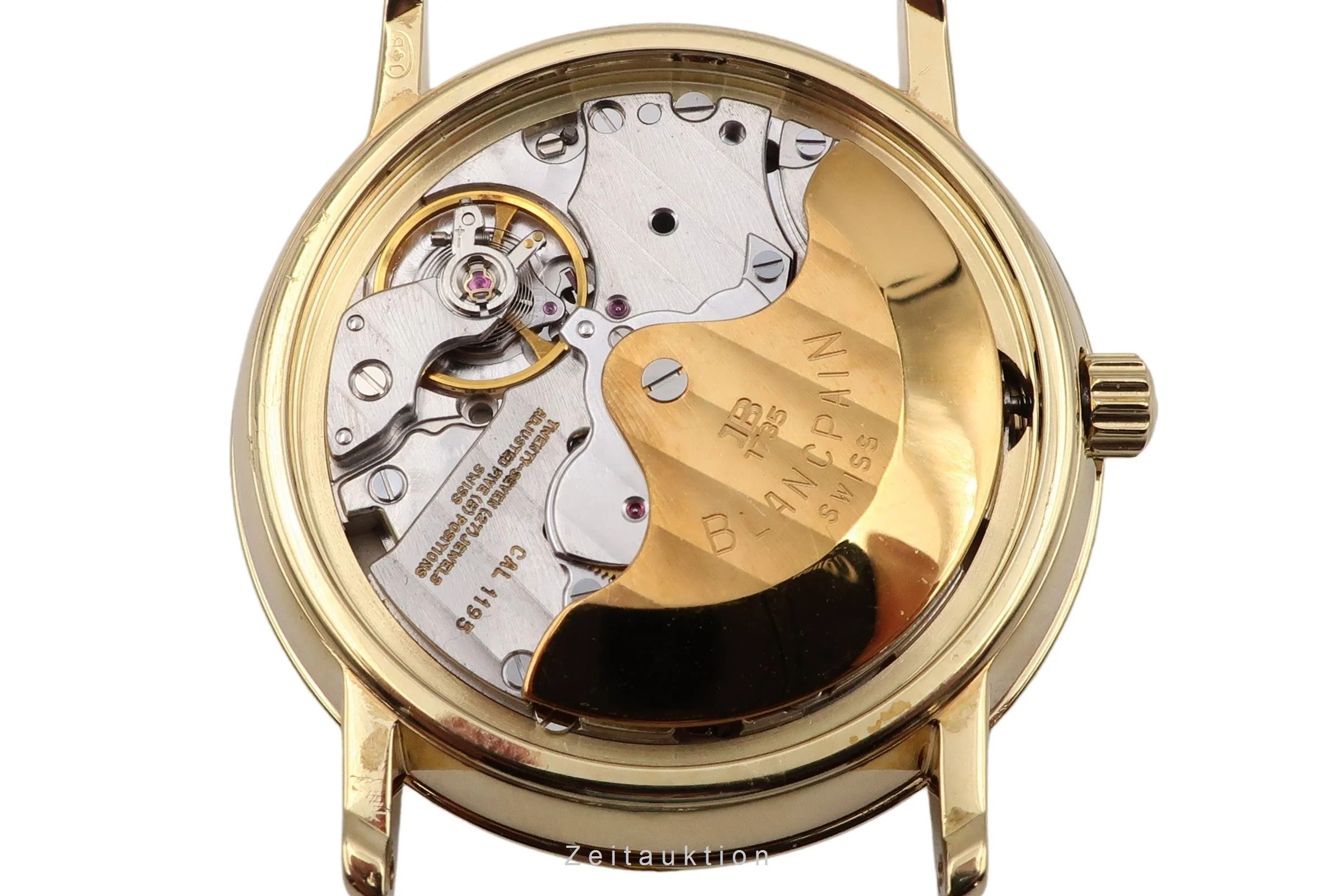 Blancpain Villeret 18 ct gold automatic men's watch 1195-1418-58  [2504599] - Image 15