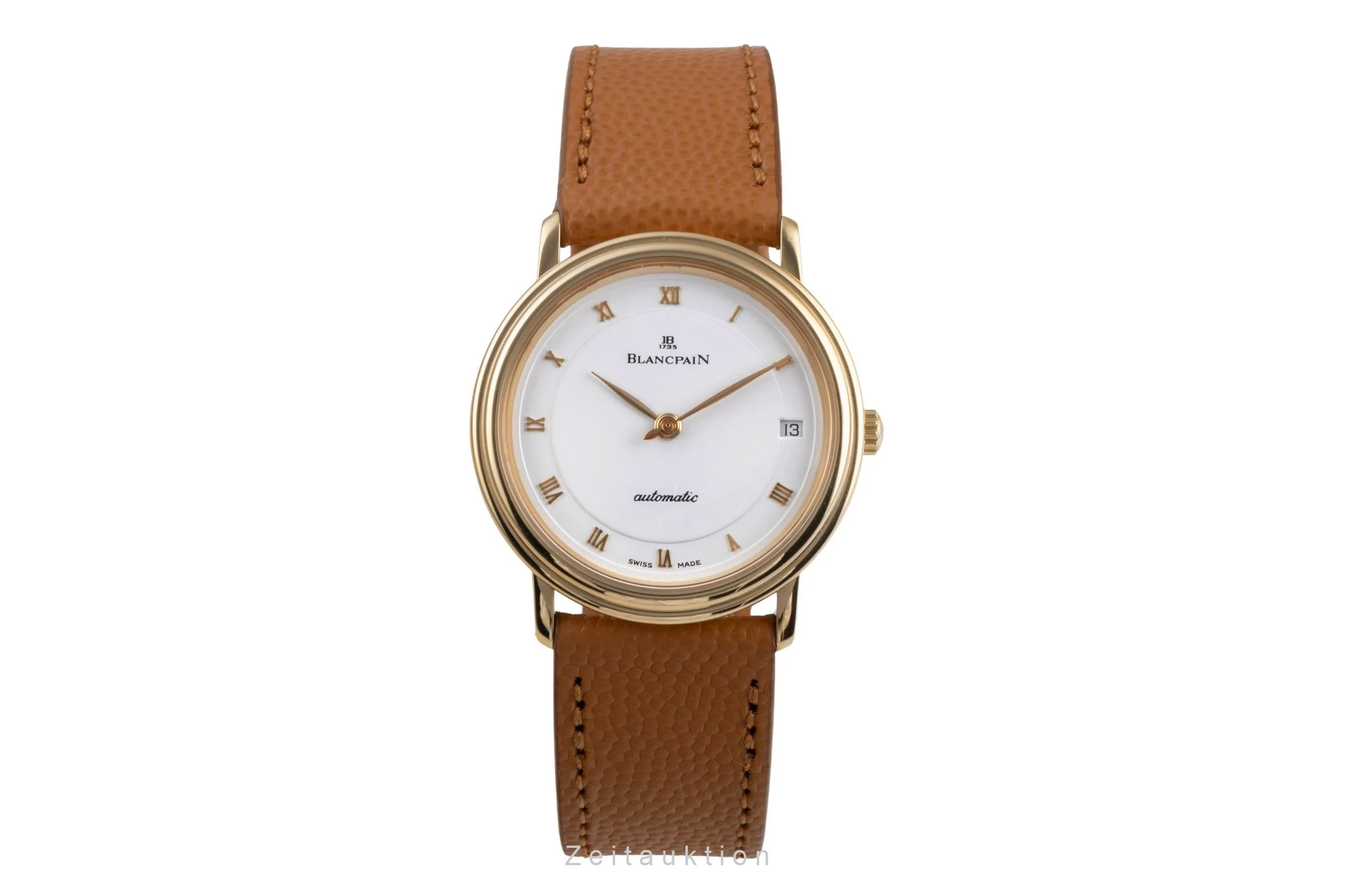 Blancpain Villeret 18 ct gold automatic men's watch 1195-1418-58  [2504599] - Image 5