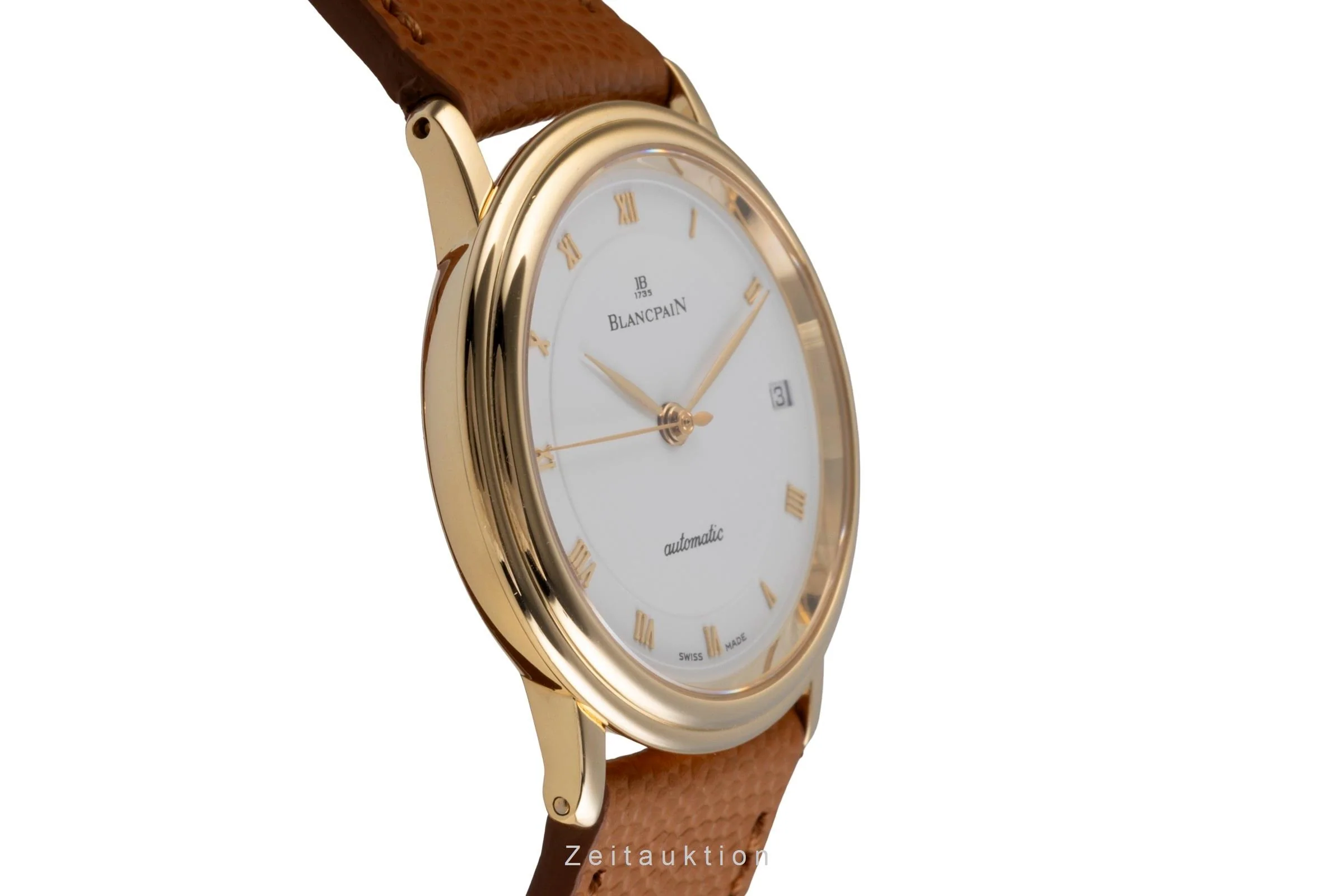 Blancpain Villeret 18 ct gold automatic men's watch 1195-1418-58  [2504599] - Image 8