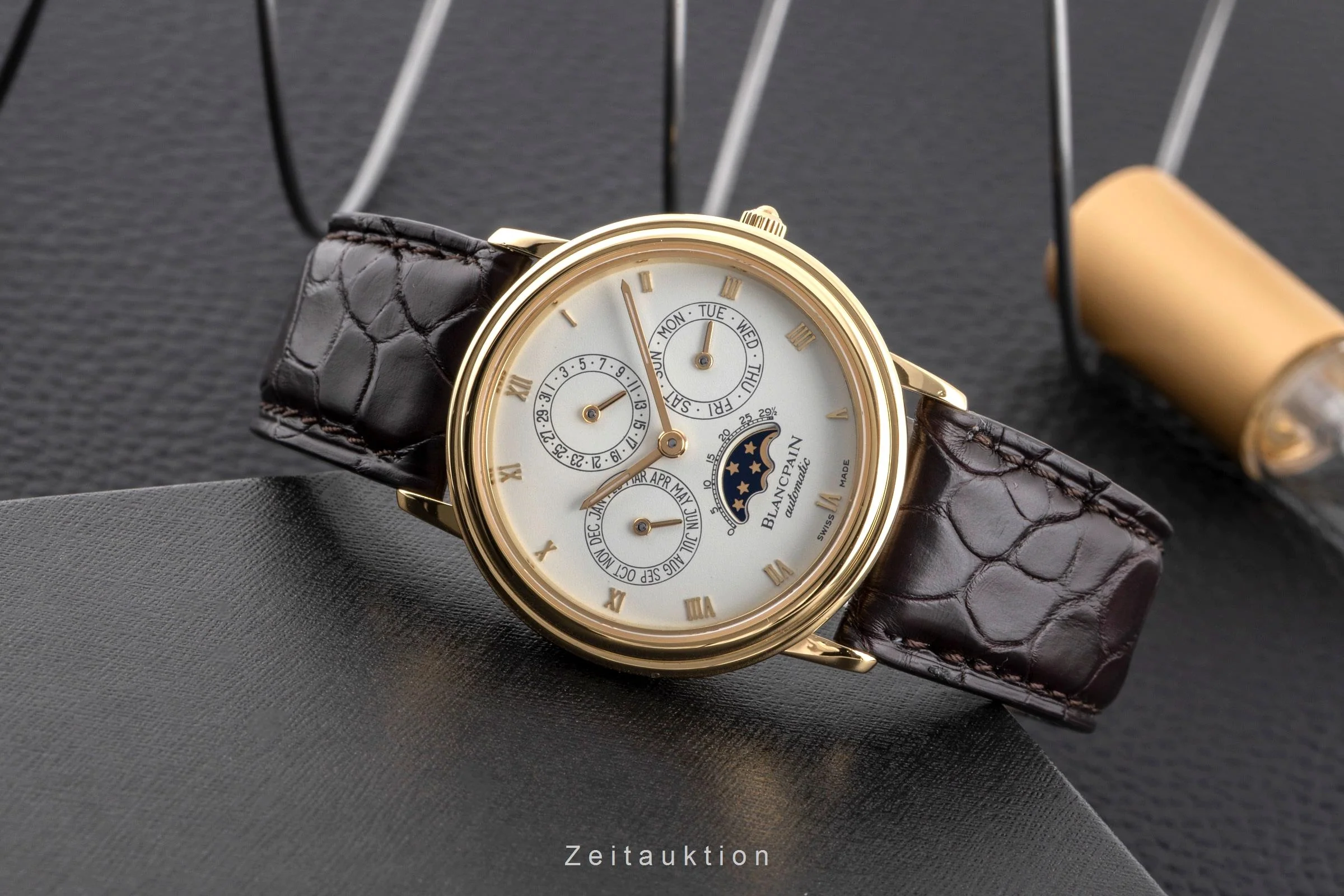 Blancpain Villeret 18 ct gold automatic men's watch 5395-1418 LP: 27250EUR  [2502415] - Image 3