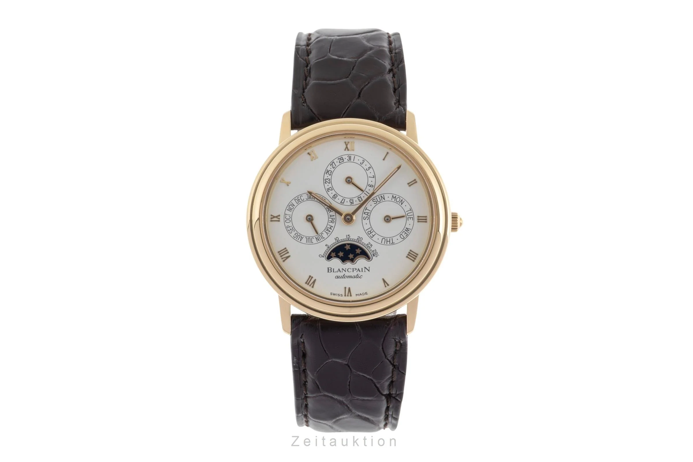 Blancpain Villeret 18 ct gold automatic men's watch 5395-1418 LP: 27250EUR  [2502415] - Image 5
