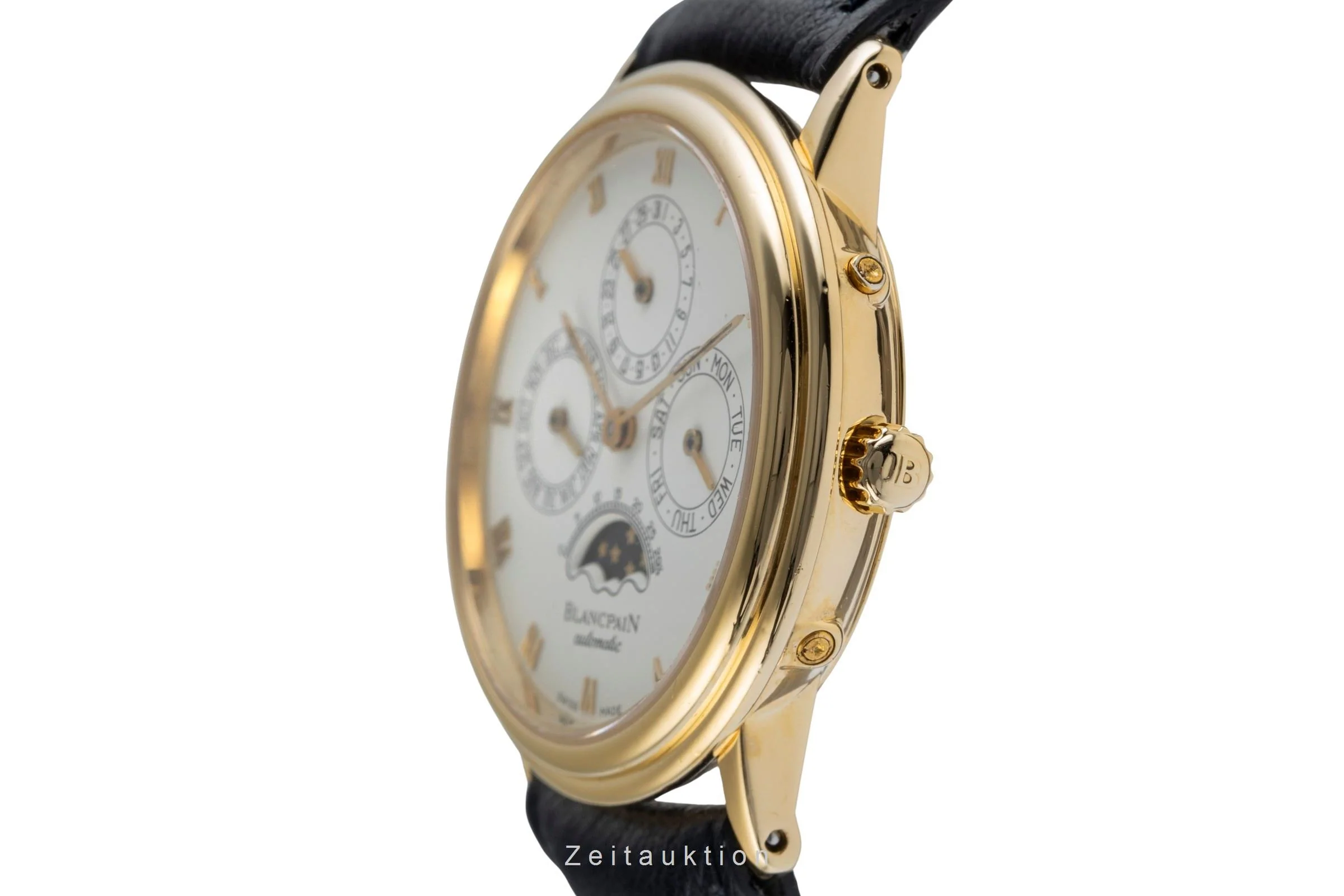 Blancpain Villeret 18 ct gold automatic men's watch 5395-1418  [2502536] - Image 7