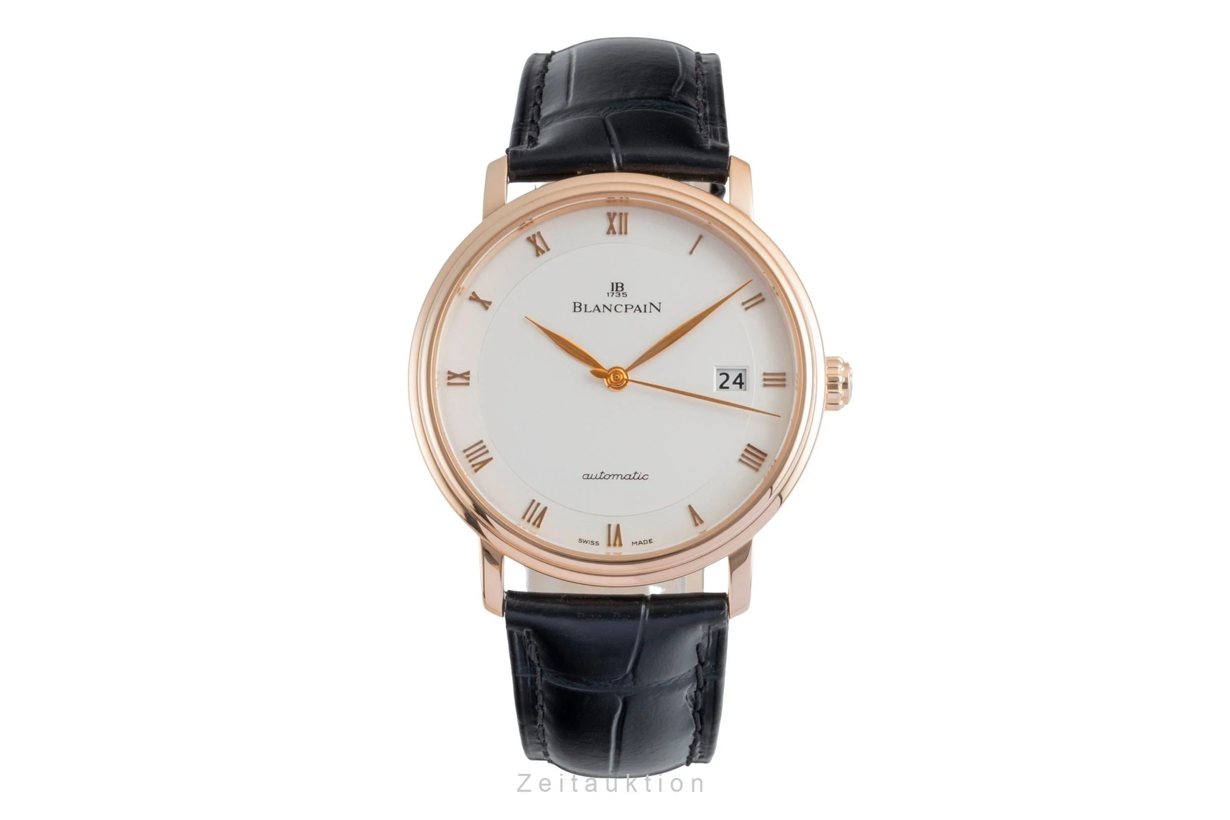 Blancpain Villeret 18 ct gold automatic men's watch 6223-3642-55A	 LP: 21250EUR  [2506890] - Image 5