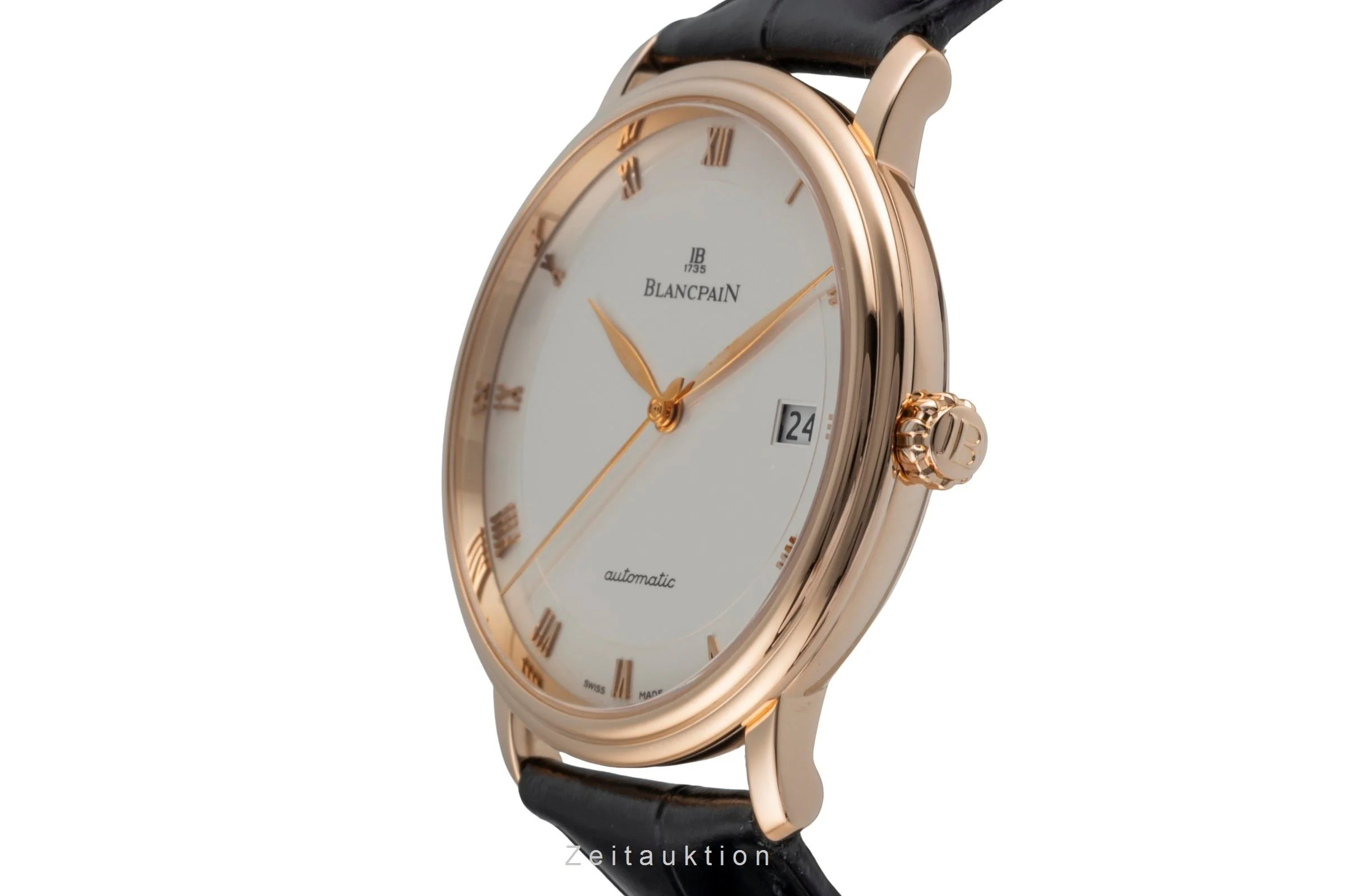 Blancpain Villeret 18 ct gold automatic men's watch 6223-3642-55A	 LP: 21250EUR  [2506890] - Image 7