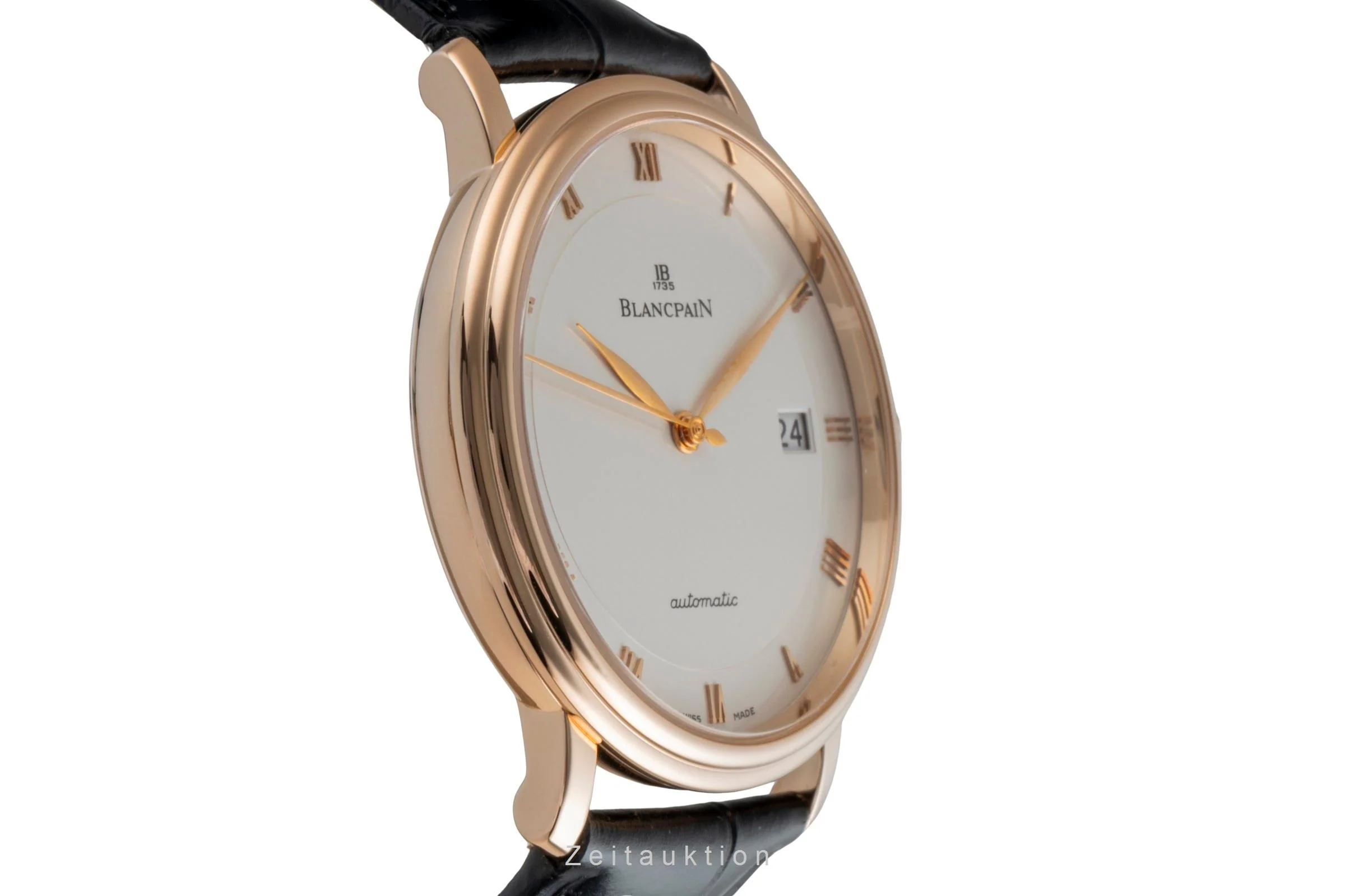 Blancpain Villeret 18 ct gold automatic men's watch 6223-3642-55A	 LP: 21250EUR  [2506890] - Image 8