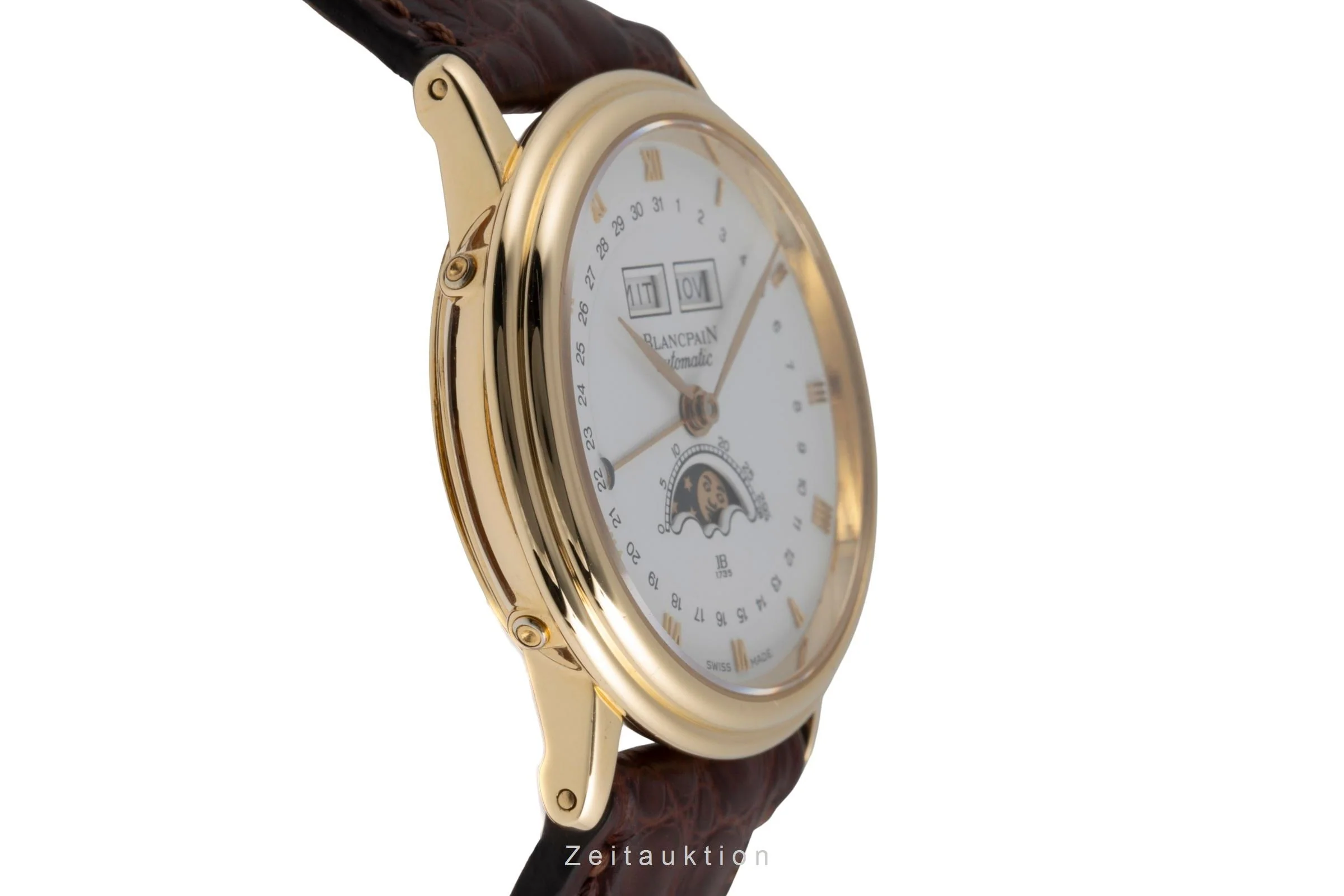 Blancpain Villeret 18 ct gold automatic men's watch 6595-1418  [2503426] - Image 8