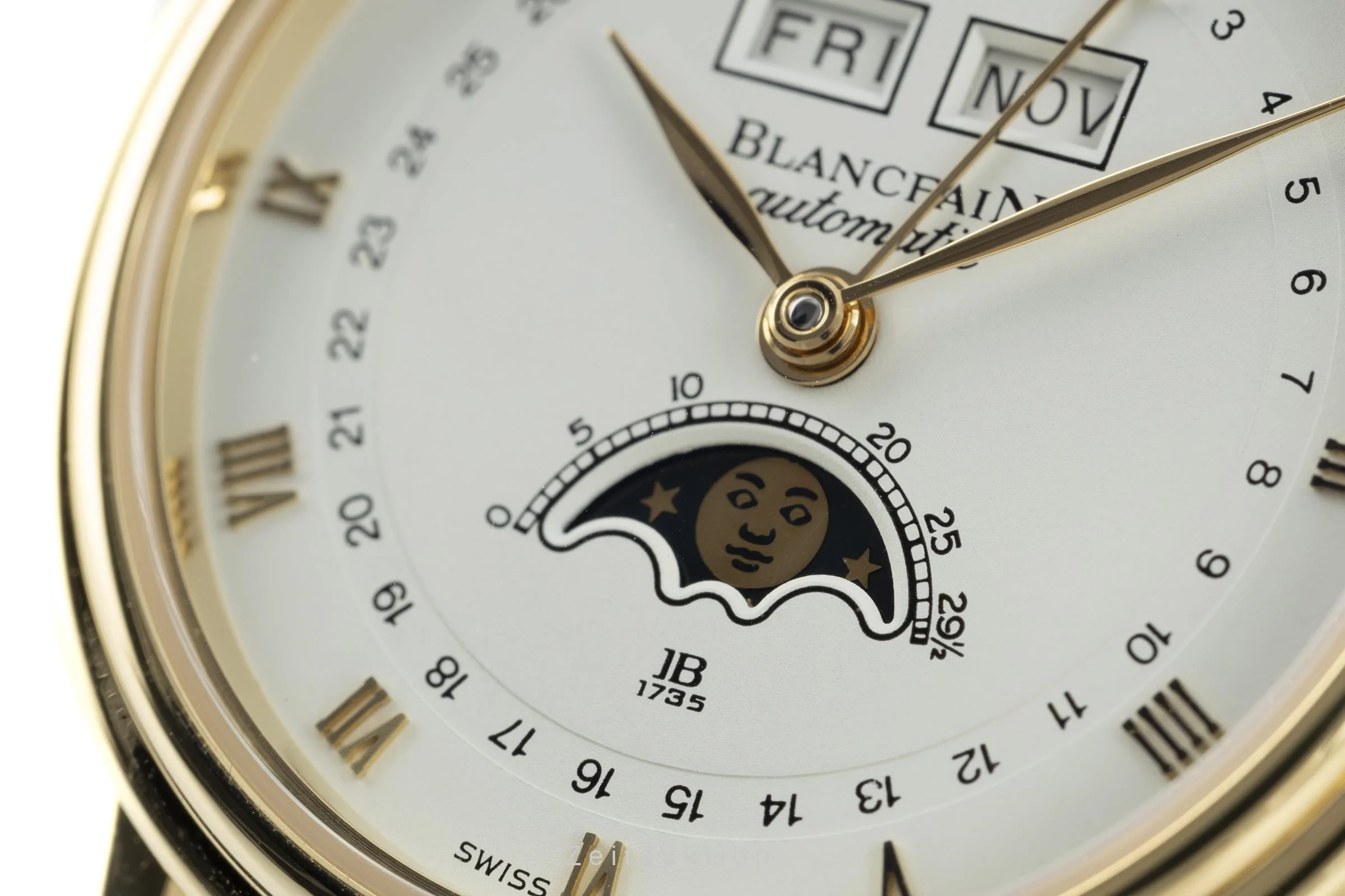 Blancpain Villeret 18 ct gold automatic men's watch 6595-1418-58  [2204530] - Image 11