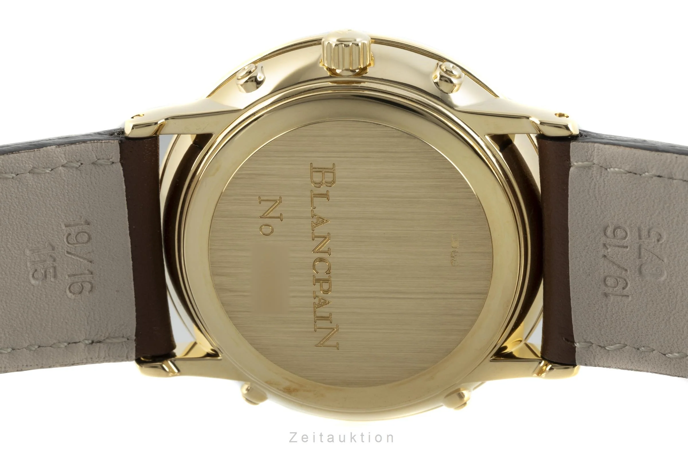 Blancpain Villeret 18 ct gold automatic men's watch 6595-1418-58  [2204530] - Image 9