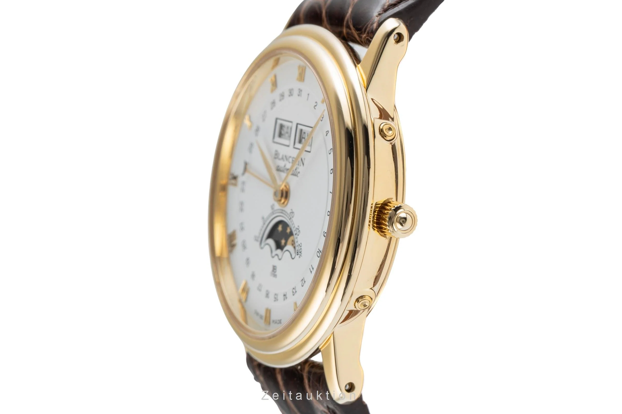 Blancpain Villeret 18 ct gold automatic men's watch 6595  [2502417] - Image 7