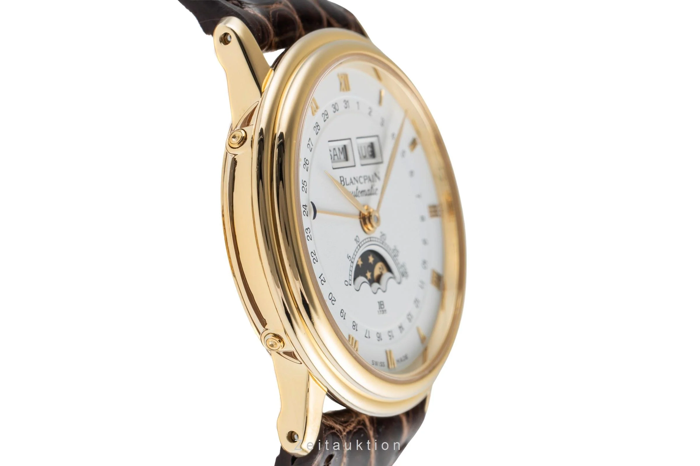 Blancpain Villeret 18 ct gold automatic men's watch 6595  [2502417] - Image 8